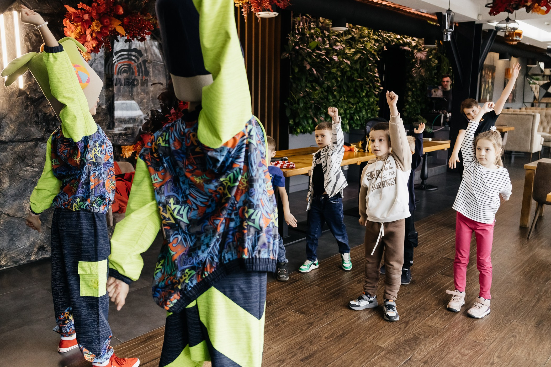 Детский мастер — класс в ресторане «Забой». Фотограф Кемерово | Сергей