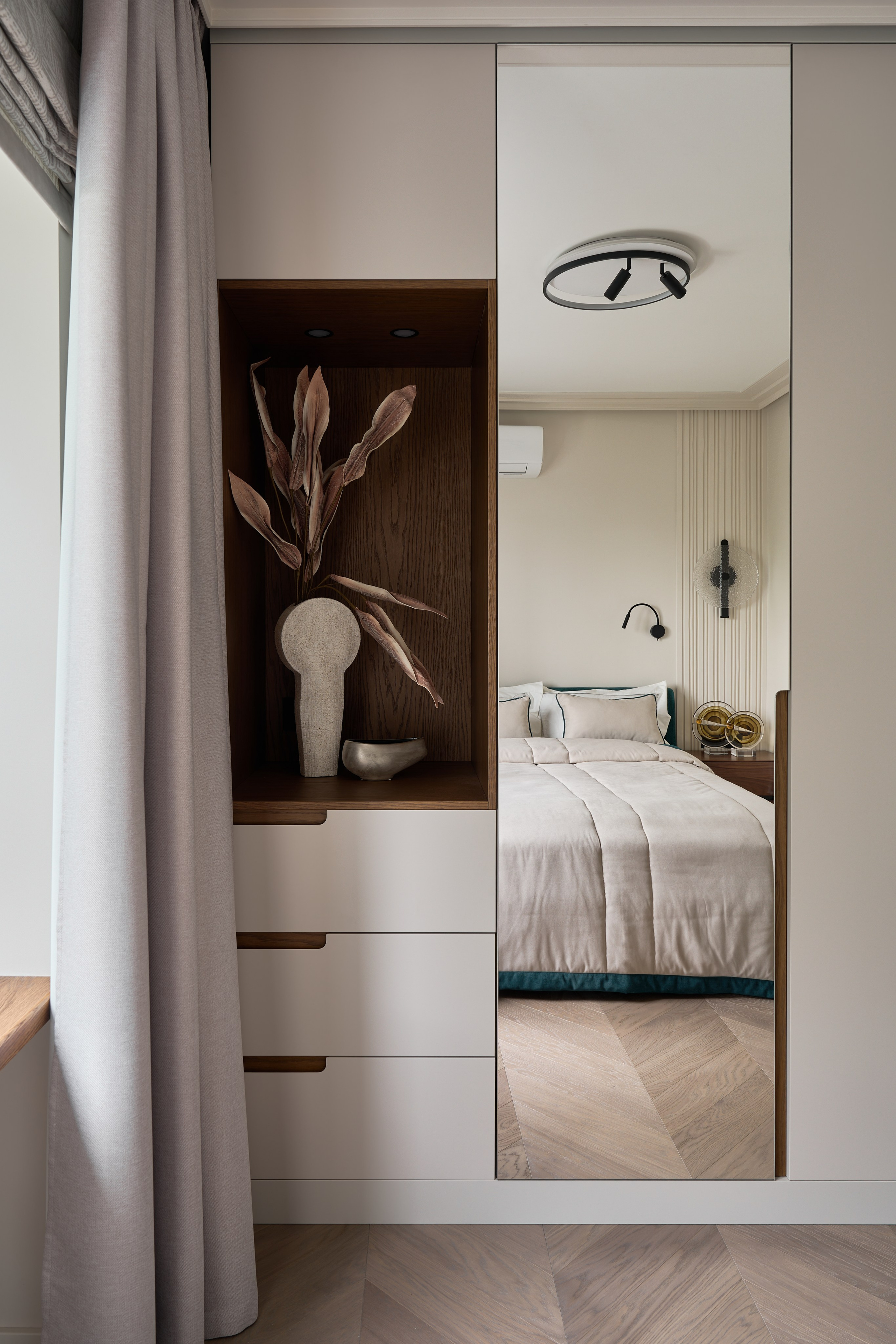 Фотосъёмка интерьера в тёплых тонах — публикация INMYROOM, дизайнер Анастасия Громова