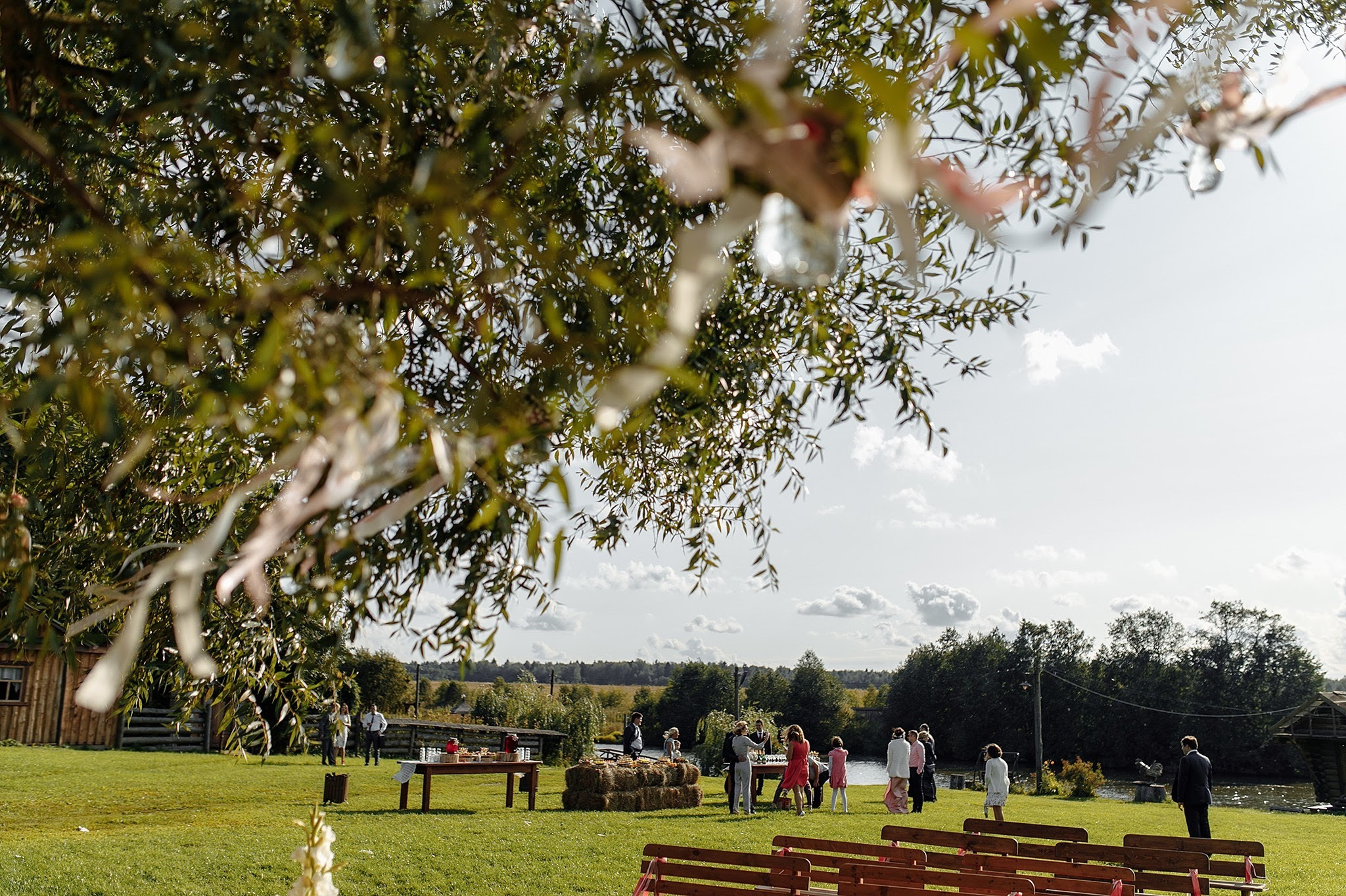 Свадьа в деревне A la Russe. Фотограф Игорь Цаплин