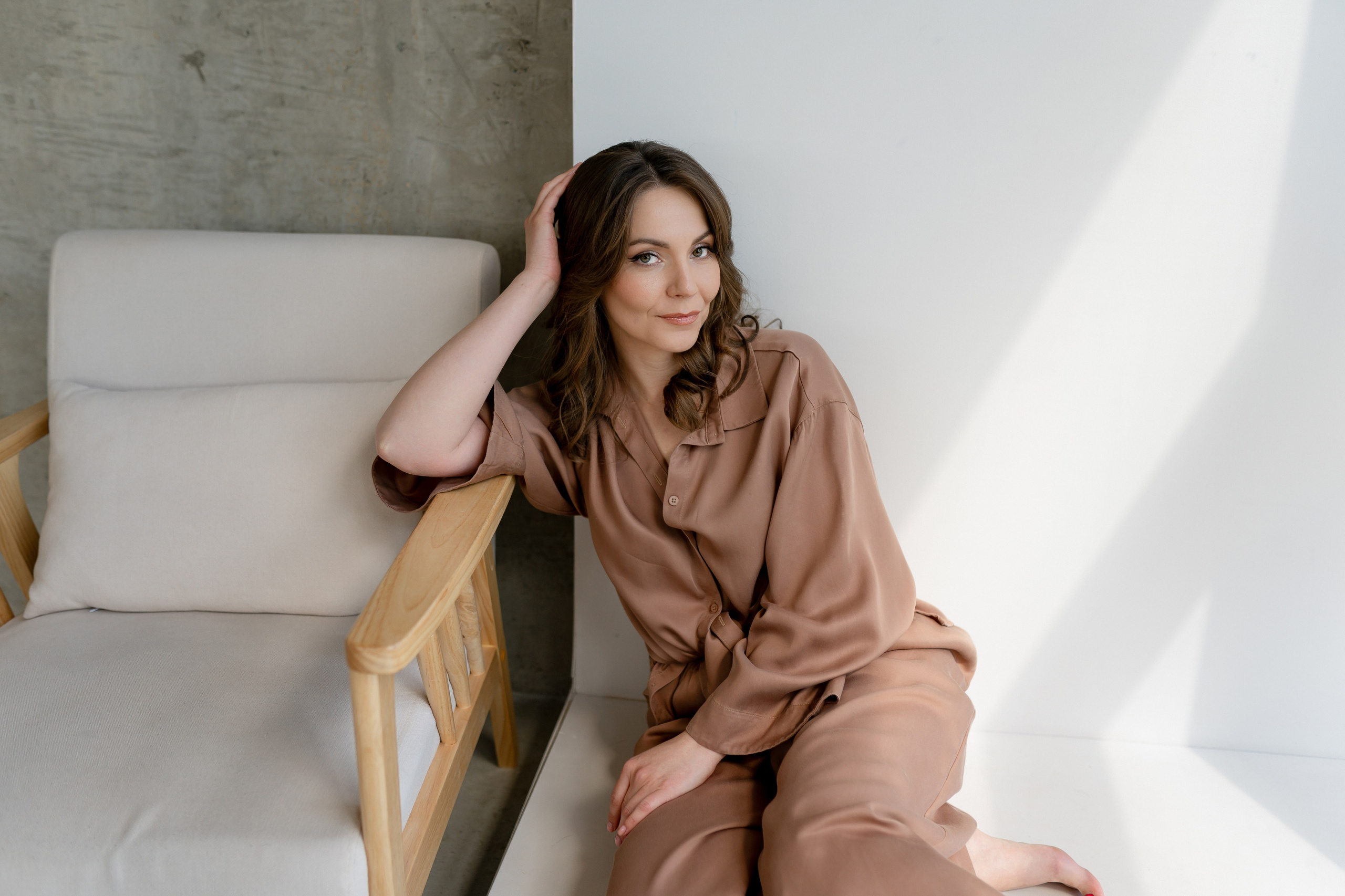 Летняя фотосессия в студии. Фотограф Ким Наталья в Красноярске