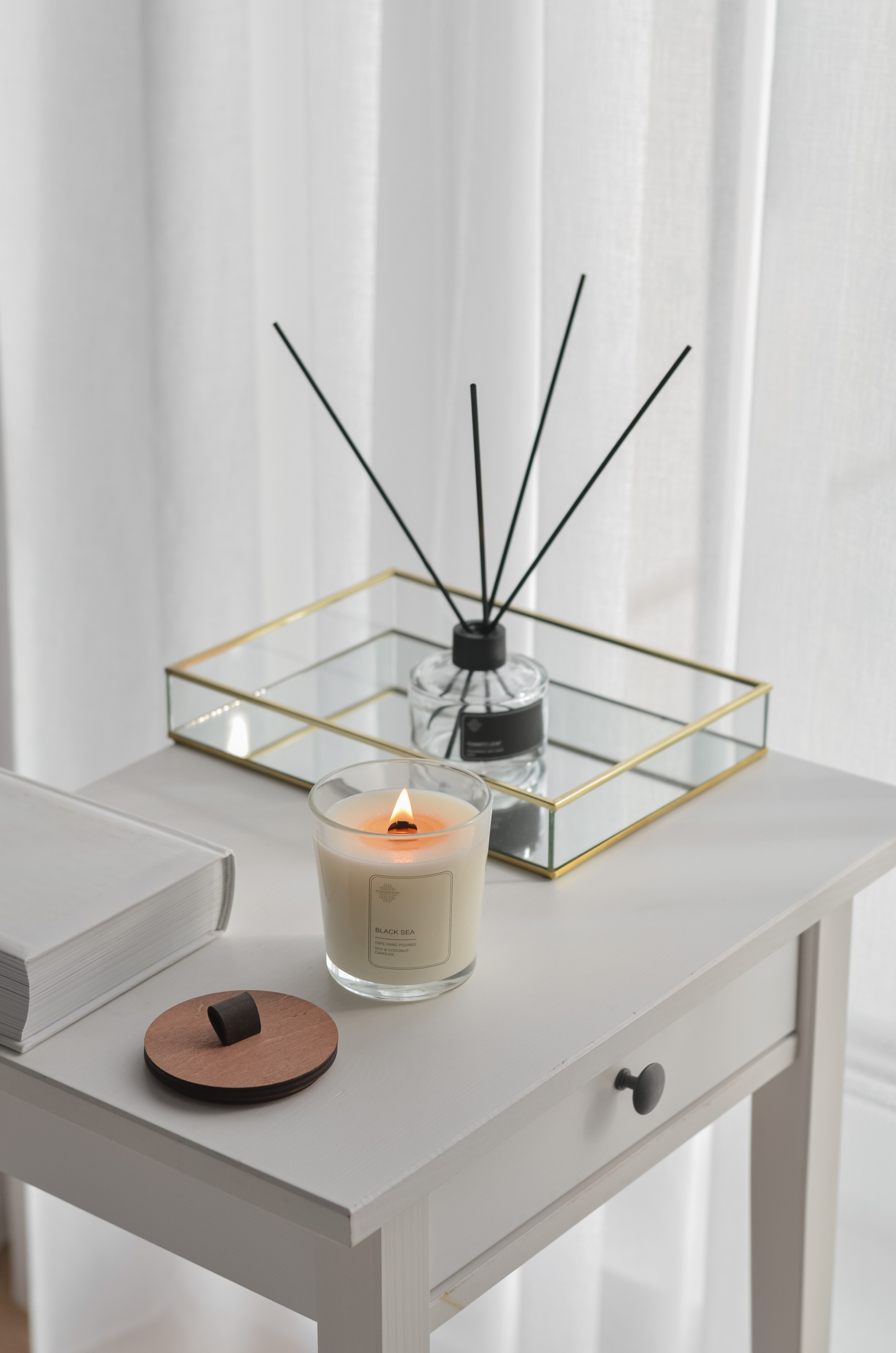 Свечи, диффузоры. Предметный фотограф в Грузии