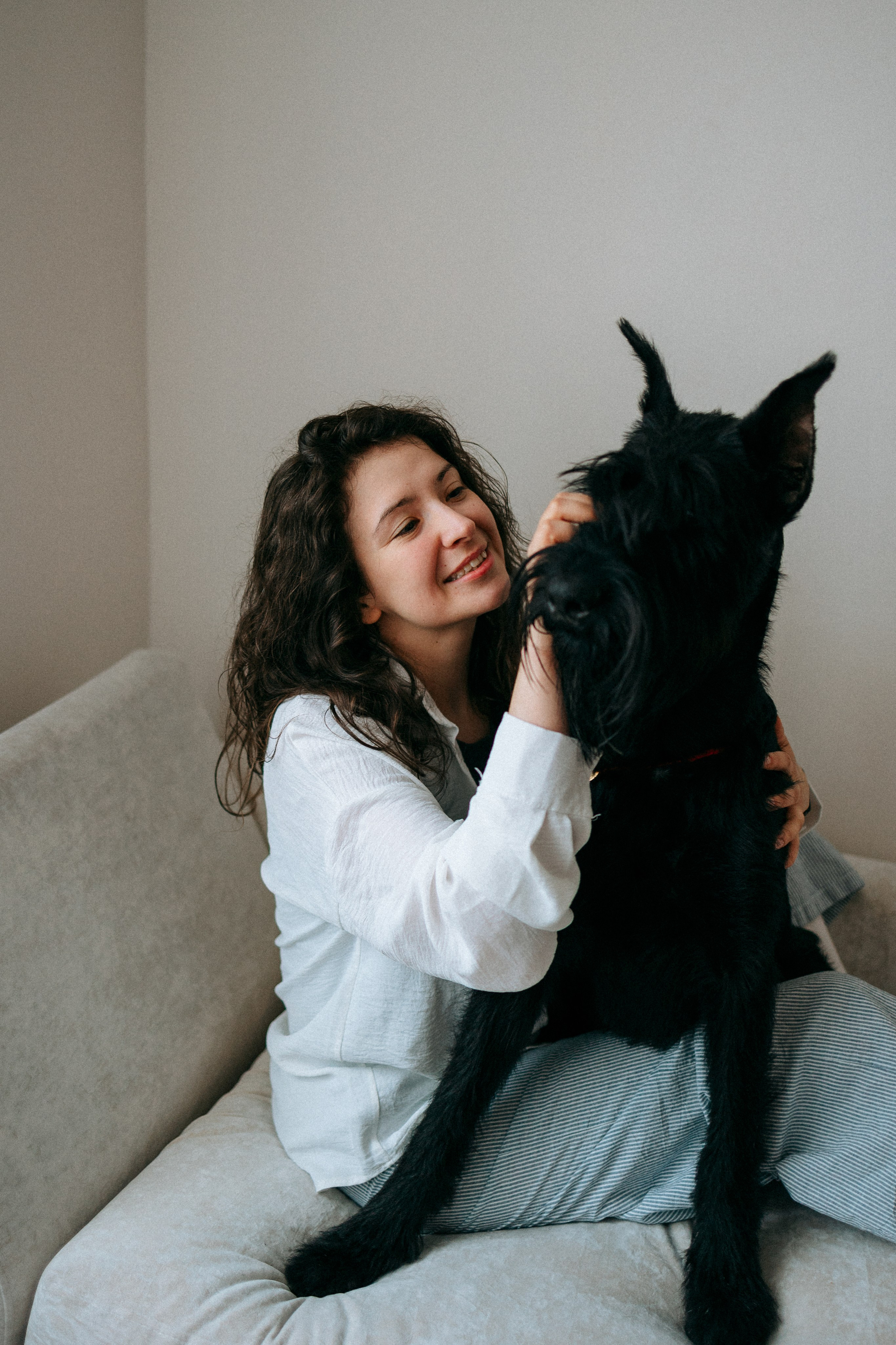 Умбра и Даша. Фотограф анималист Анастасия Пикей