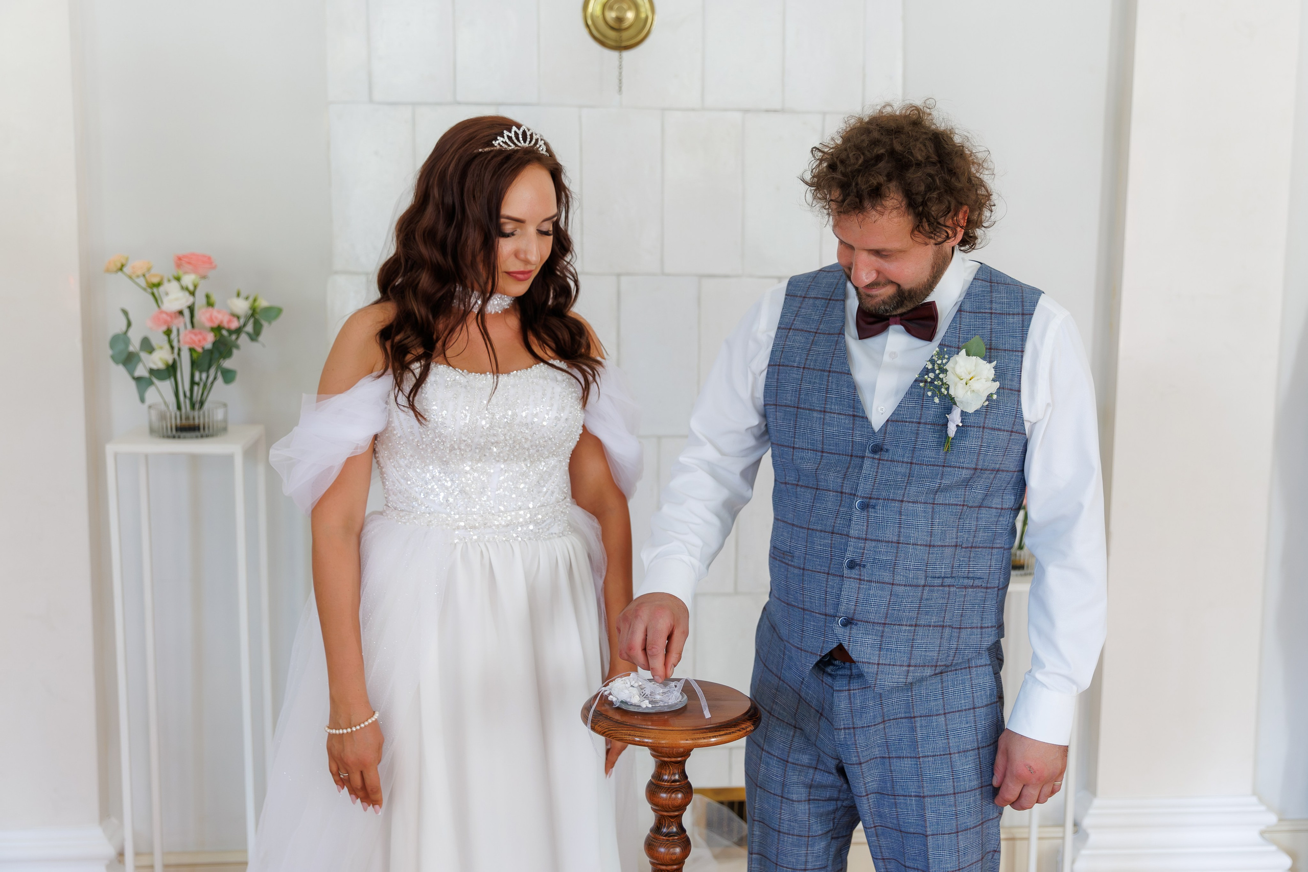 Регистрация брака в усадьбе Муравьевых-Апостолов. Свадебный фотограф Москва и МО Сергей Киржаев