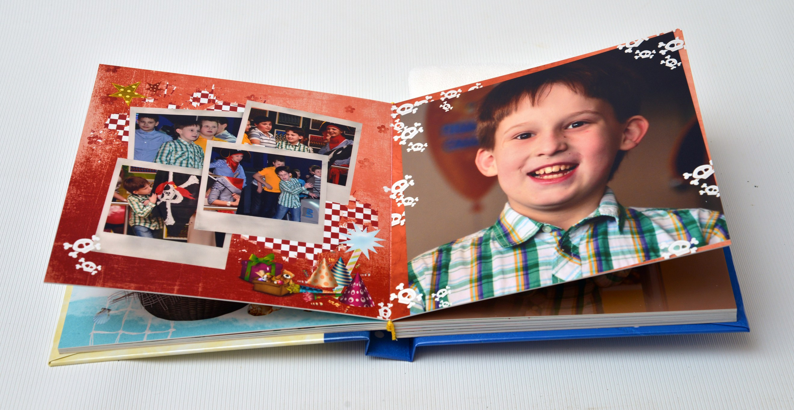 Фотокнига о Дне рождения ребёнка. Выпускные фотокниги, фотосъемка, видеосъемка в Челябинске и области