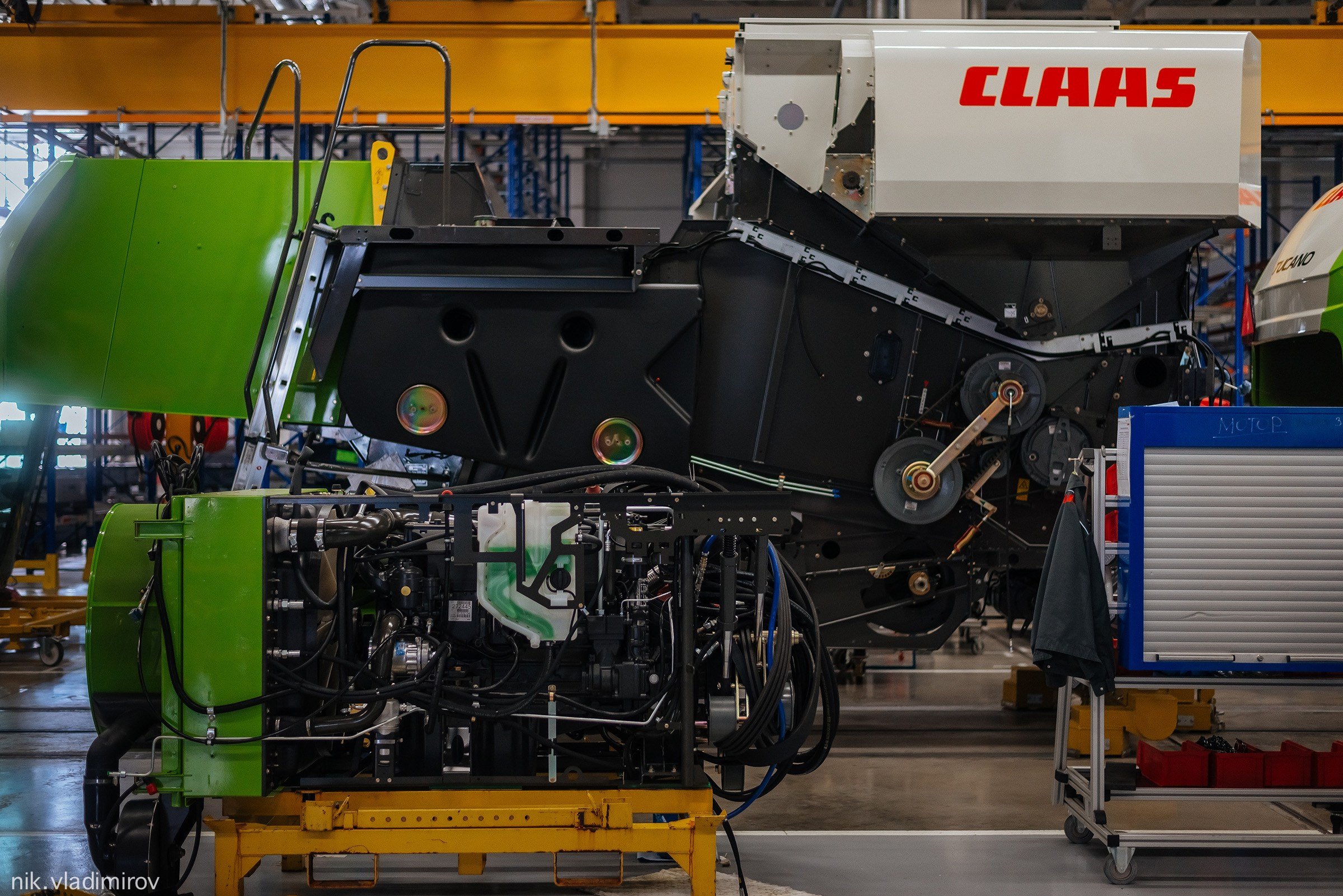 Семейный праздник на заводе «CLAAS». Фотограф Николай Владимиров