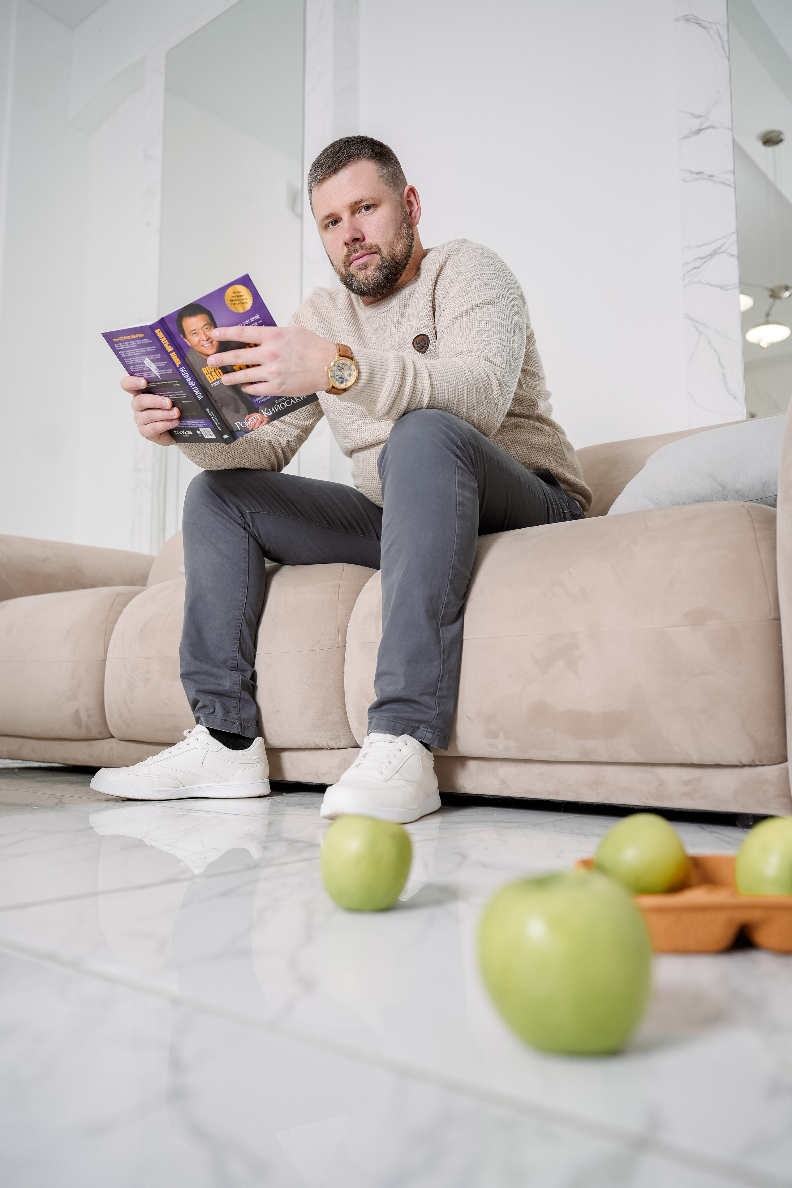 Контентная съёмка для Александра. Главная