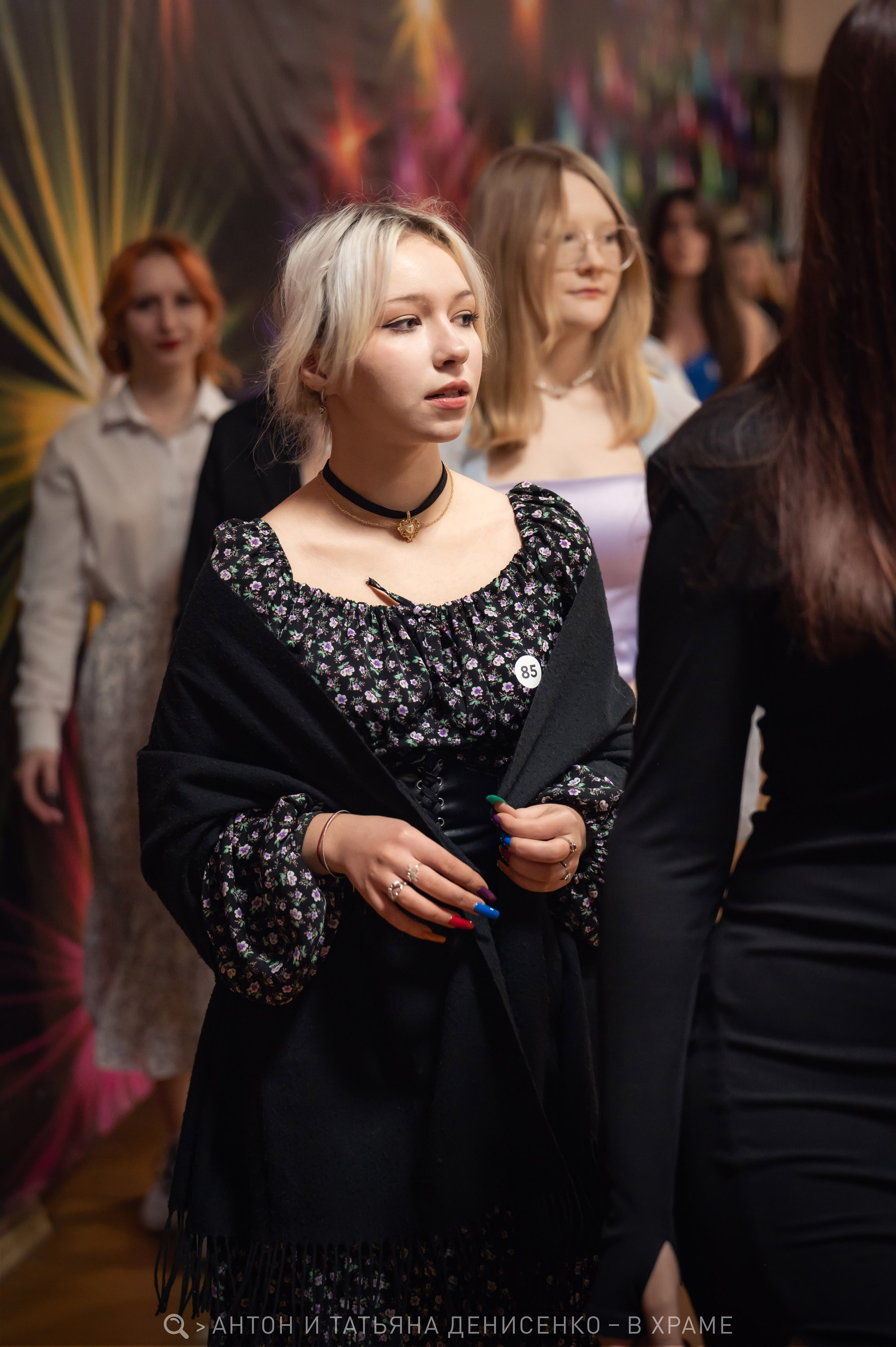 Молодежный зимний бал, г. Зерноград. Антон и Татьяна Денисенко — В храме