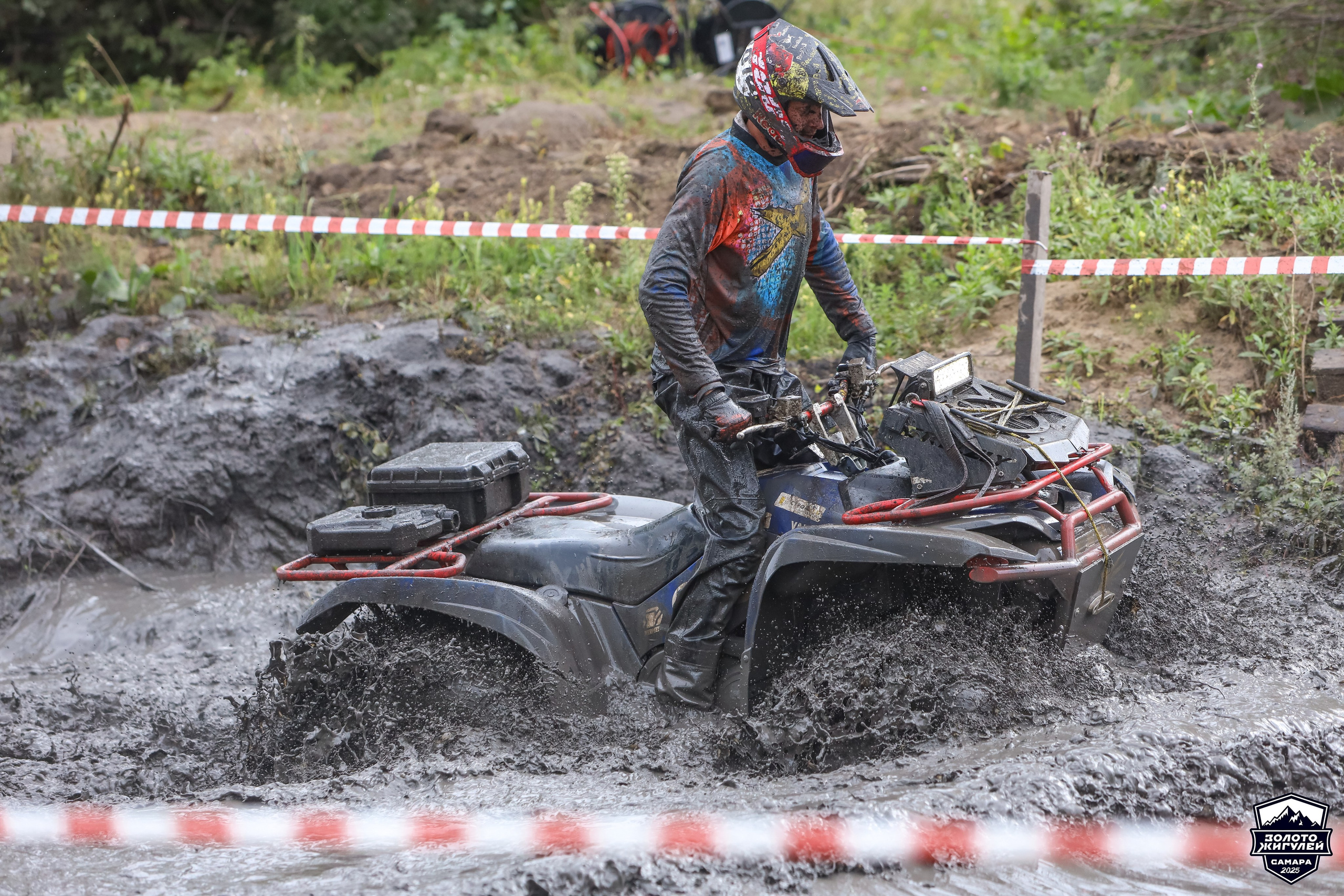 Кубок России по гонкам с водными препятствиями на квадроциклах «Золото Жигулей 2025». Спортивный фотограф в Самаре