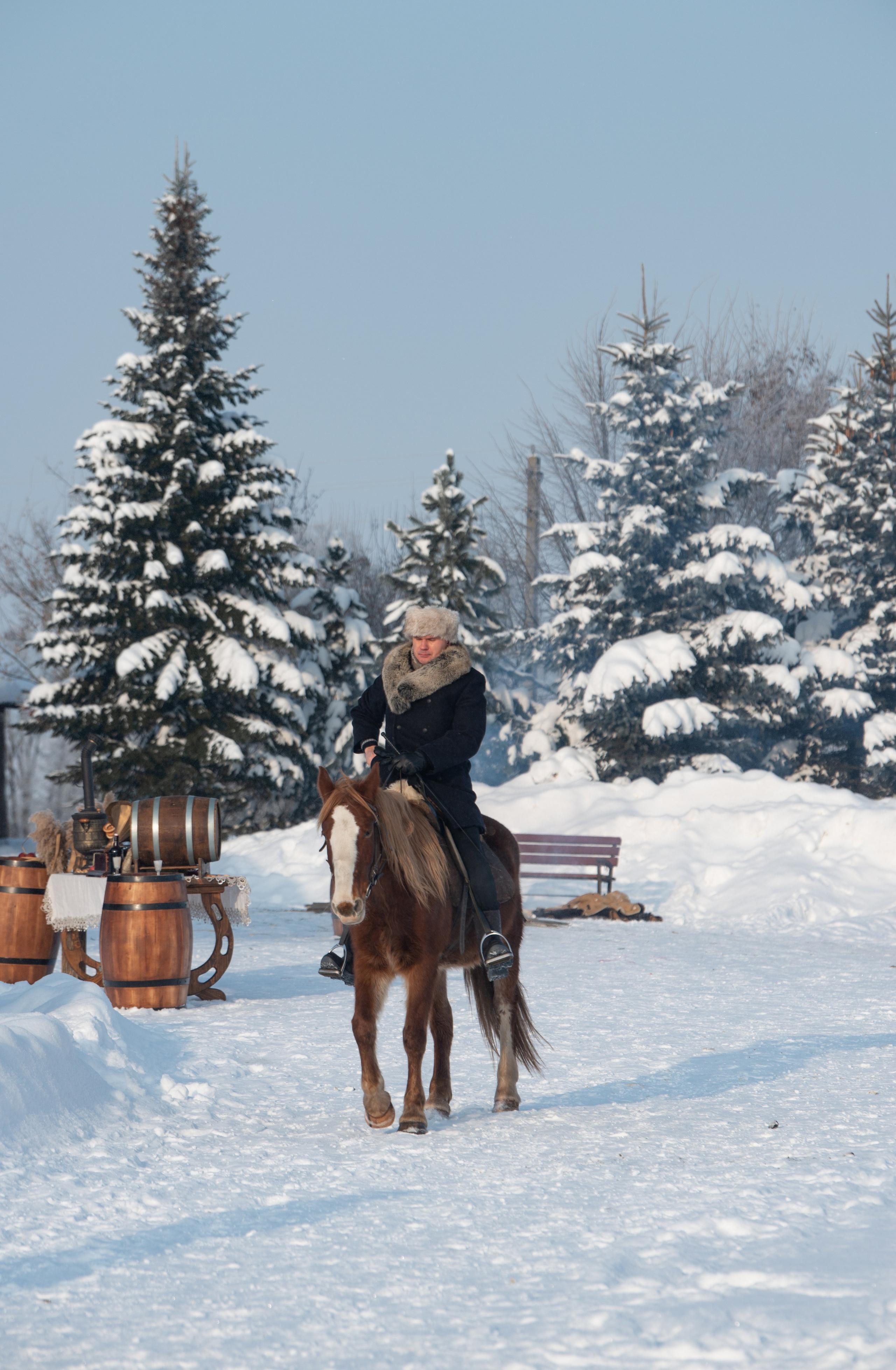 Псовая охота Аванпост. Конный фотограф в Саратове Юлия Иванова