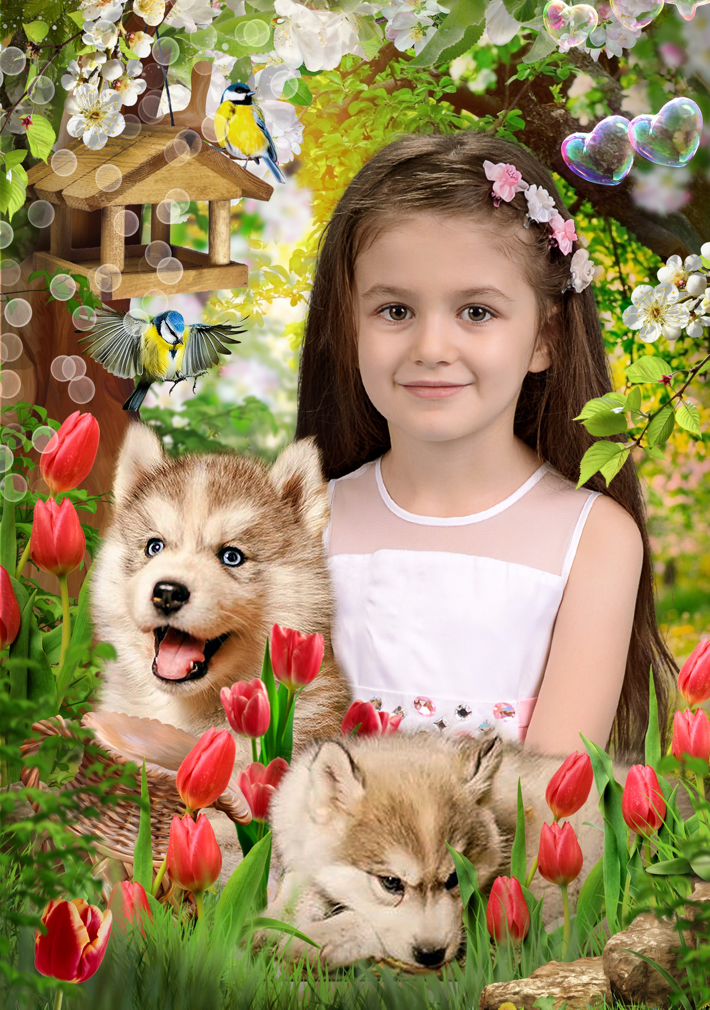 8 марта. Детская выездная фотостудия