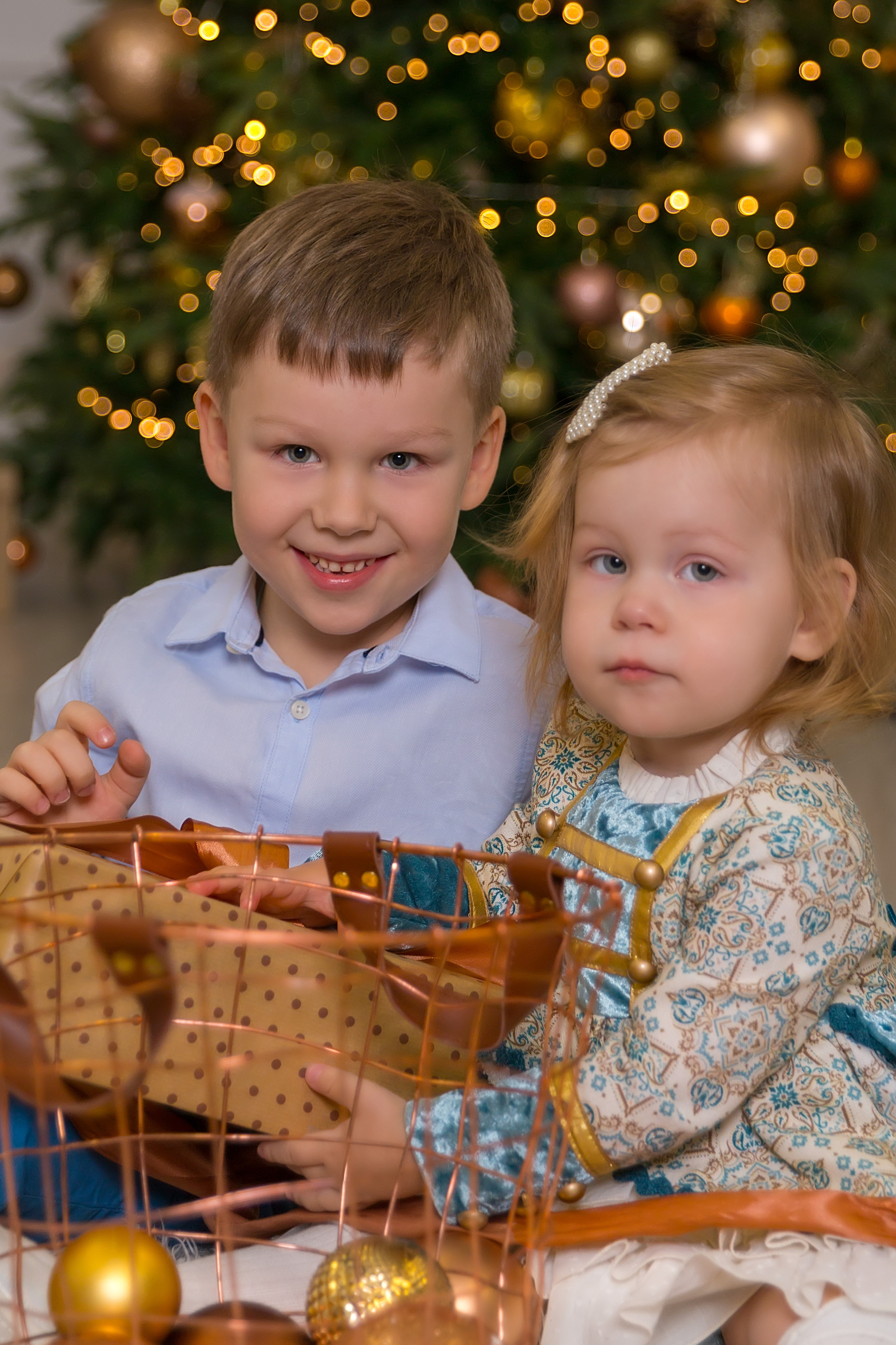 Новогоднее настроение замечательной семьи!. Семейный и детский фотограф в Москве Екатерина Лебедева