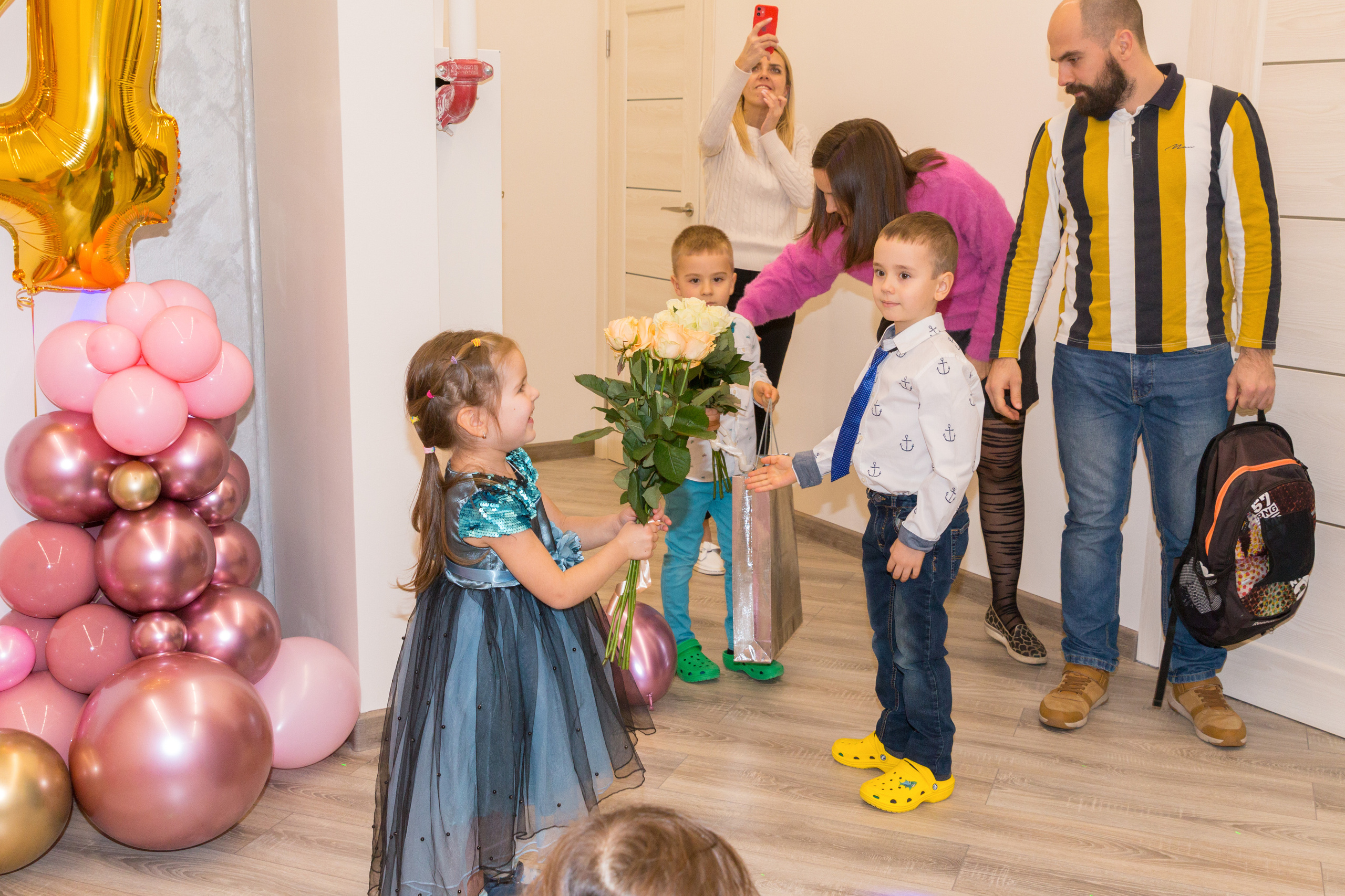 Две именинницы. Семейный и детский фотограф в Москве Екатерина Лебедева