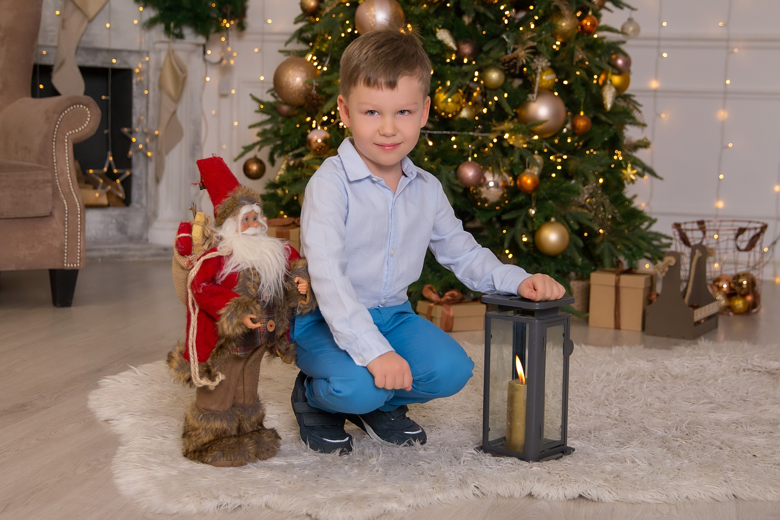 Новогоднее настроение замечательной семьи!. Семейный и детский фотограф в Москве Екатерина Лебедева