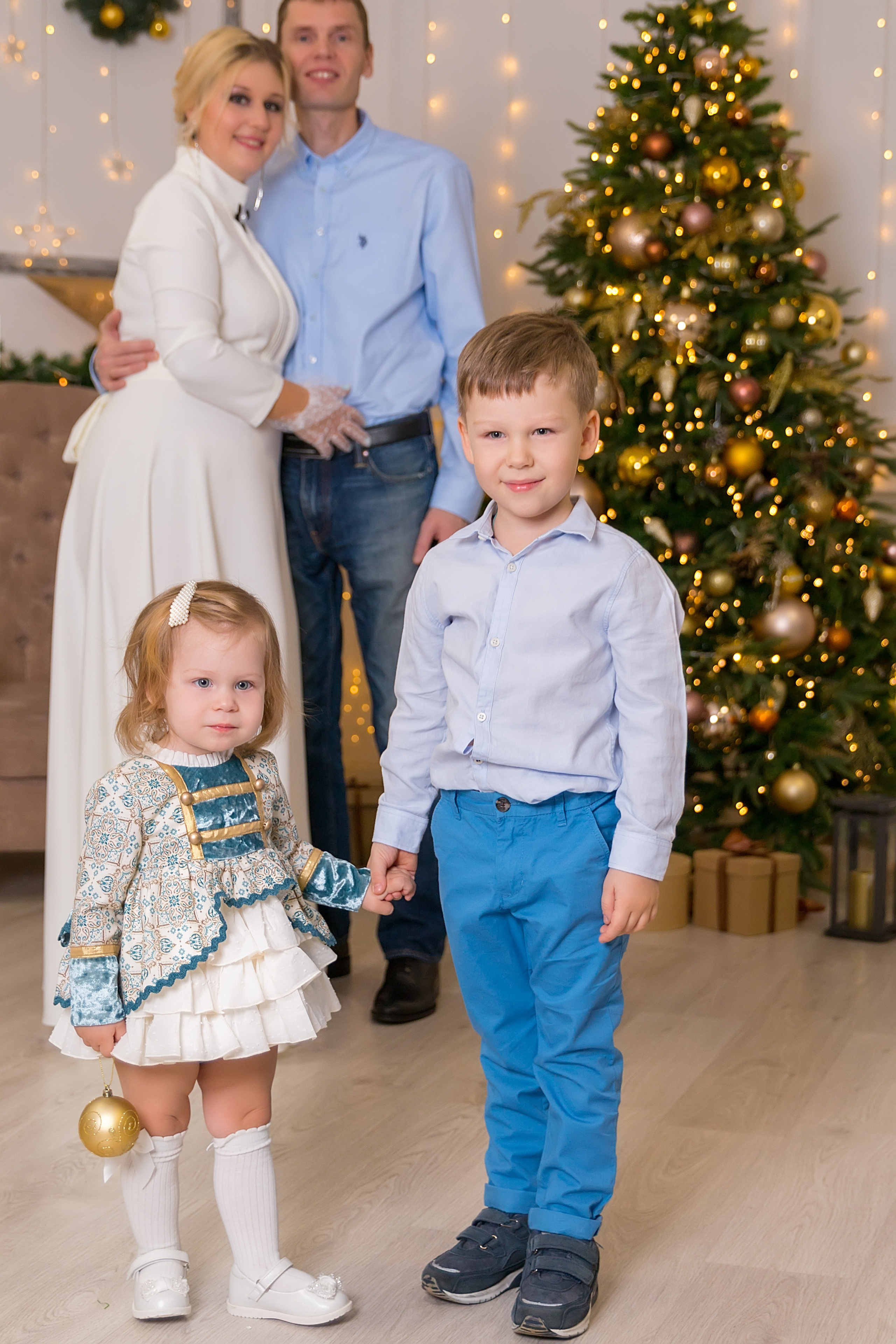Новогоднее настроение замечательной семьи!. Семейный и детский фотограф в Москве Екатерина Лебедева
