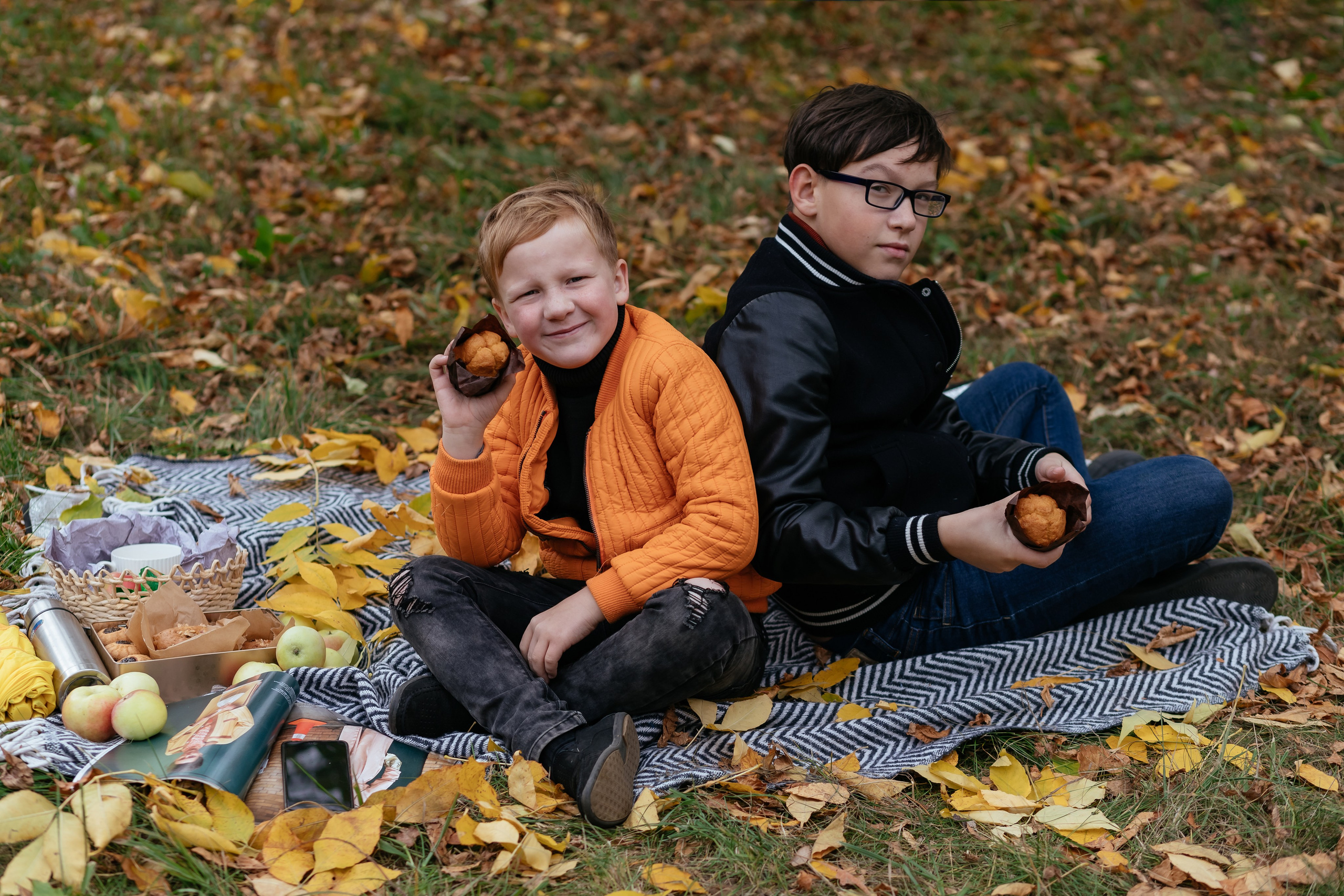 Осенний пикник. Семейный фотограф в Минске Приболовец Светлана