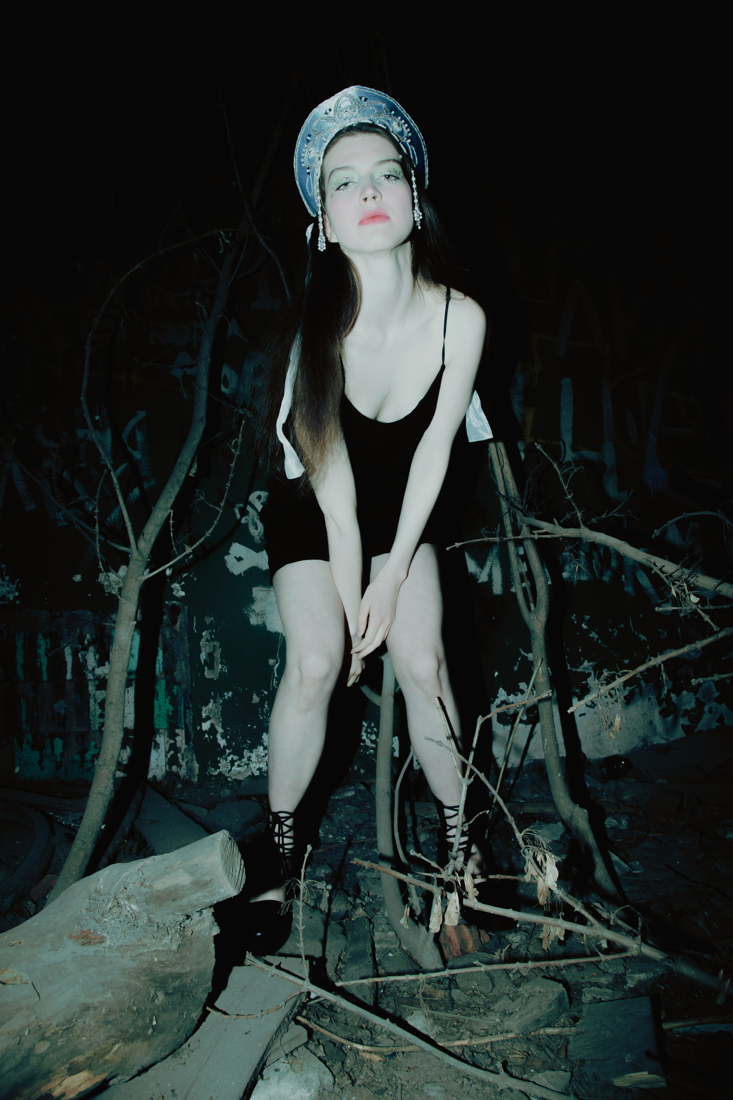 Заброшка кокошник. Креатор Ольга Яш