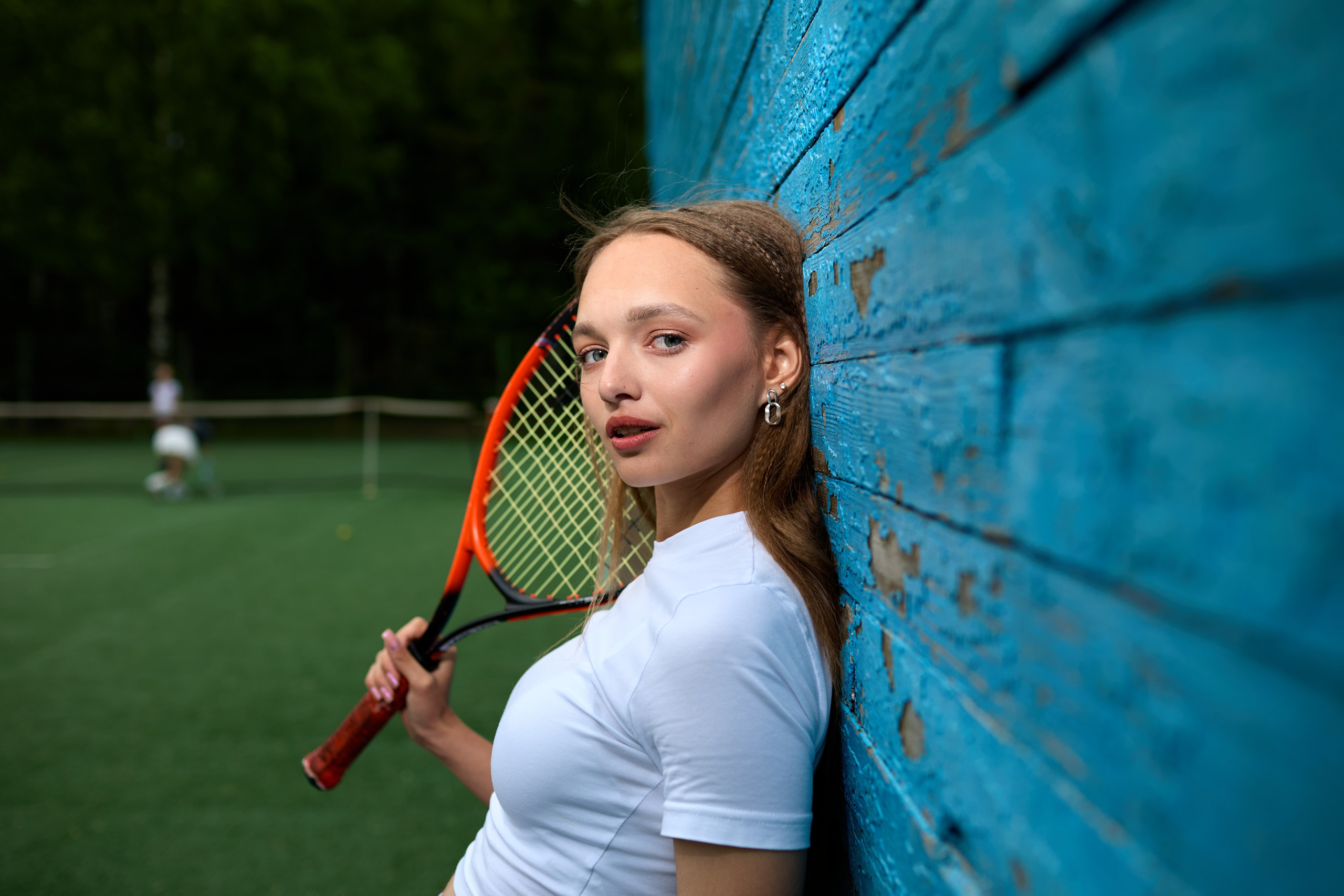 Фотосессия на теннисном корте Парка Победы. Фотограф Илья Прохоров в Кирове