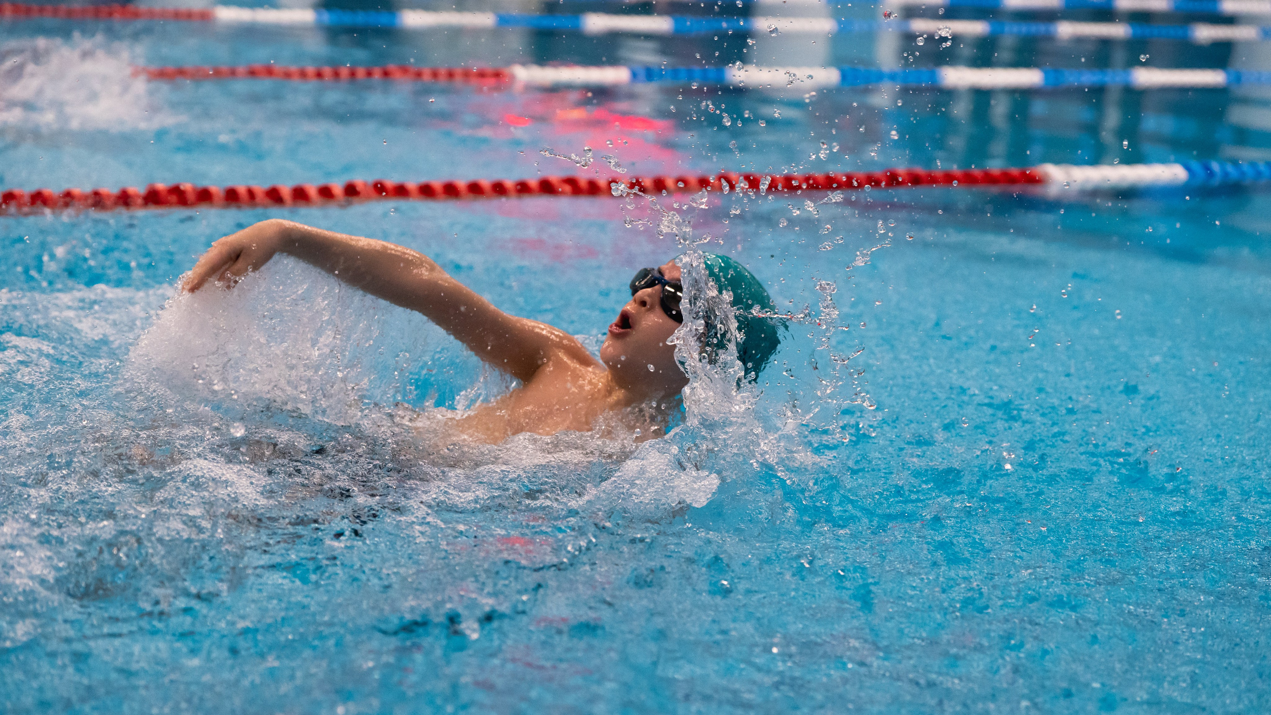 Открытый новогодний турнир по плаванию «Сила воды», 2025. Фотограф и видеооператор Екатерина Гнатюк