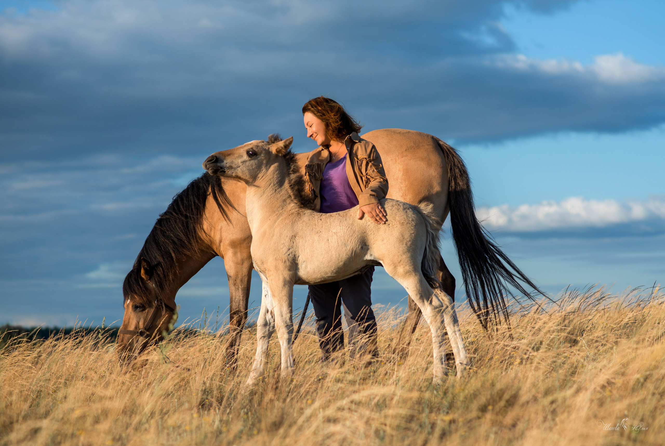 Семья Василия и Натальи. Конный фотограф в Саратове Юлия Иванова