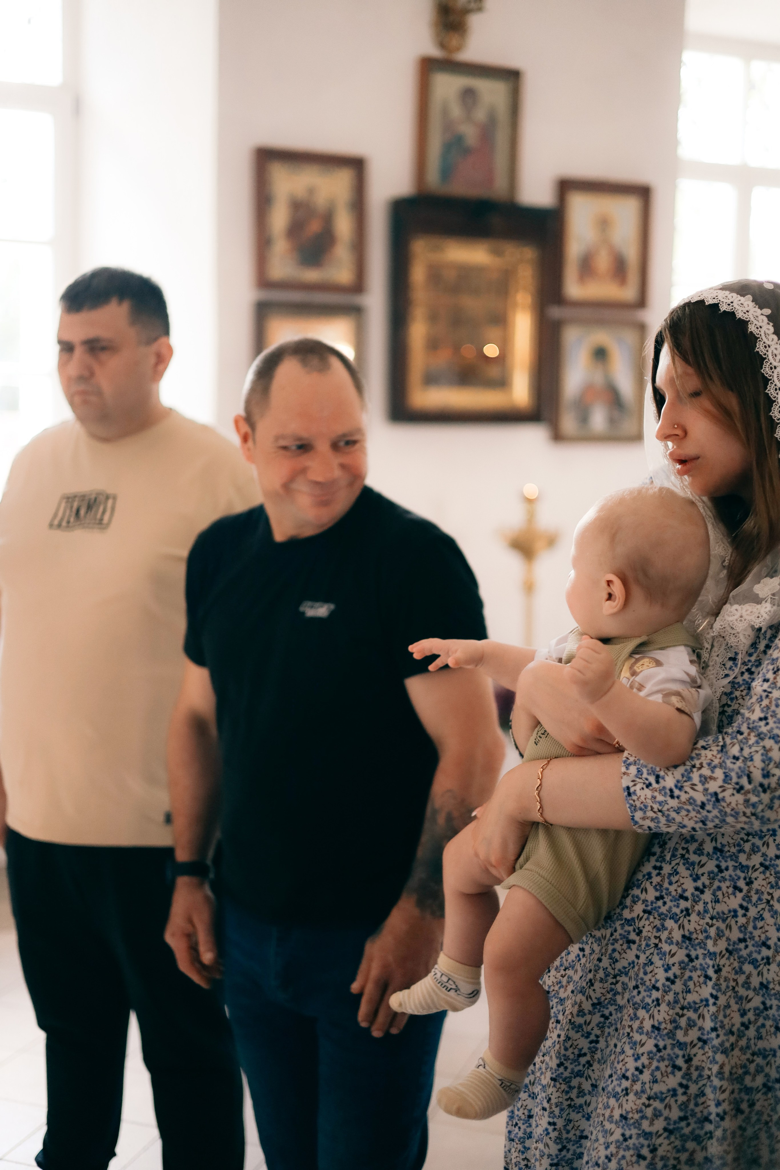 Крестины. Фотограф София Комкина