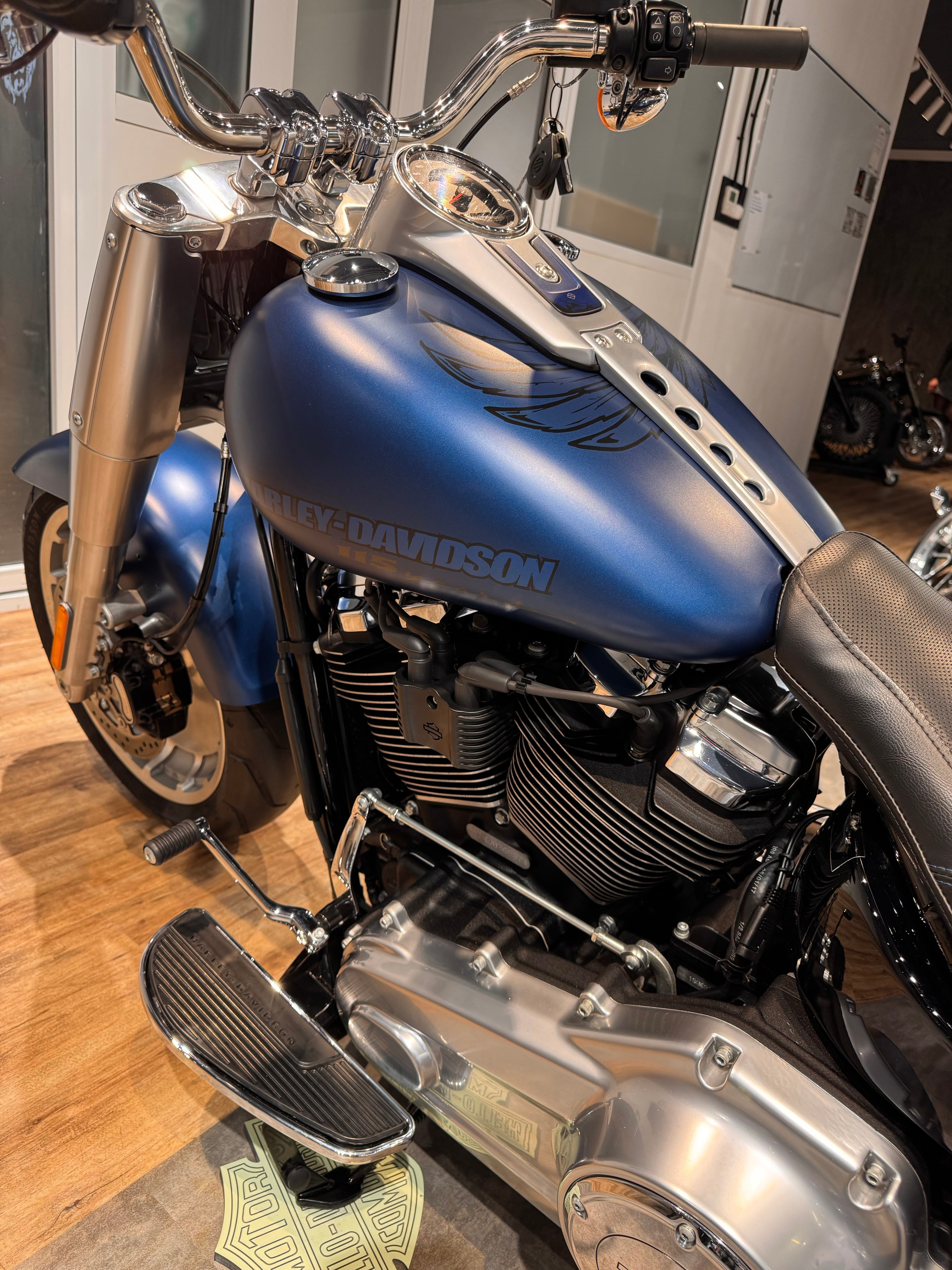 Harley Davidson Sportster 114 FAT BOY — купить мотоцикл. Hello Davidson, Москва. Только хорошие мотоциклы…