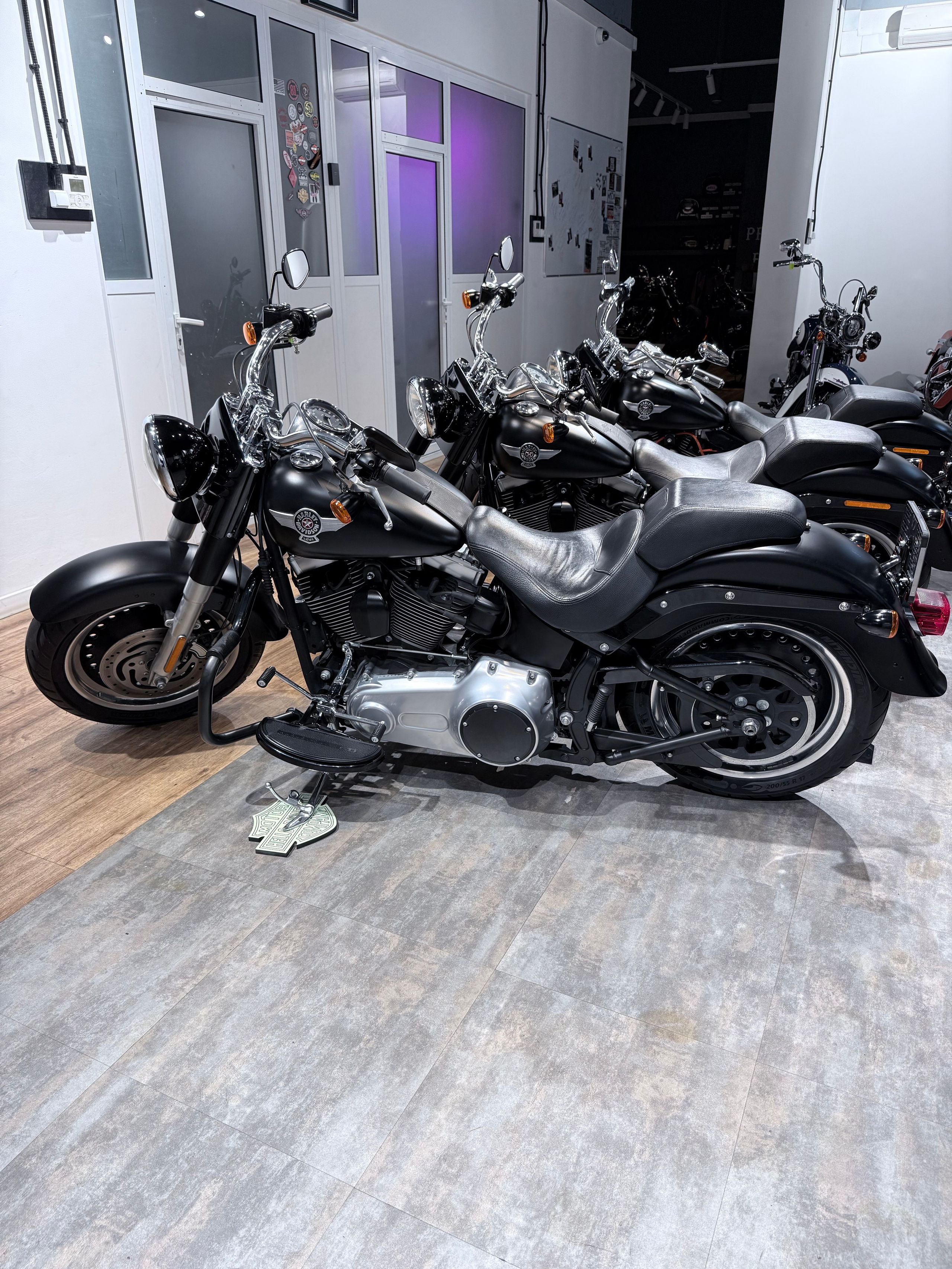 2014 Fat Boy Black Matt ABS. Hello Davidson, Москва. Только хорошие мотоциклы…