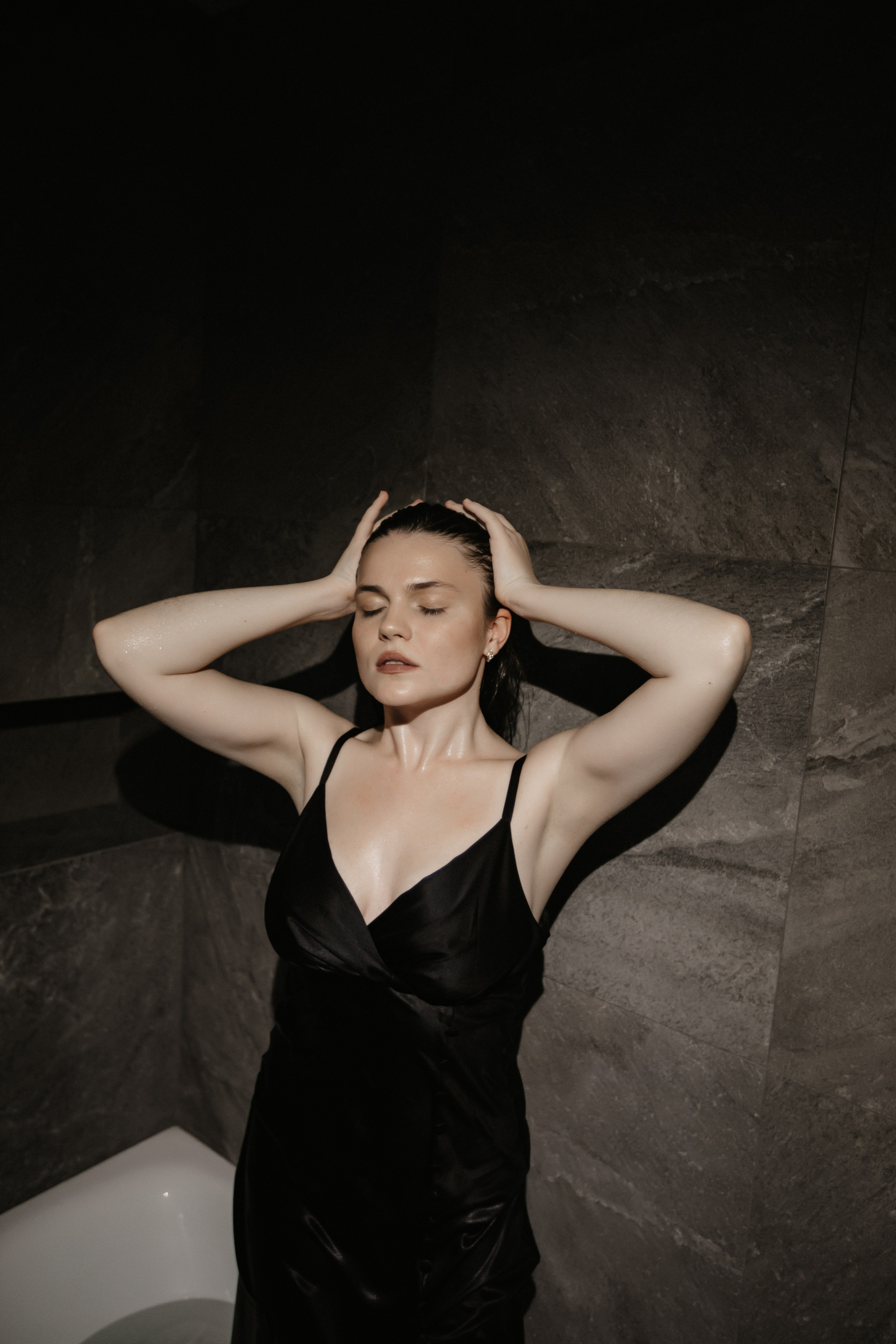 Портретная фотосессия в ванной. Фотограф в Воронеже Анастасия Провоторова