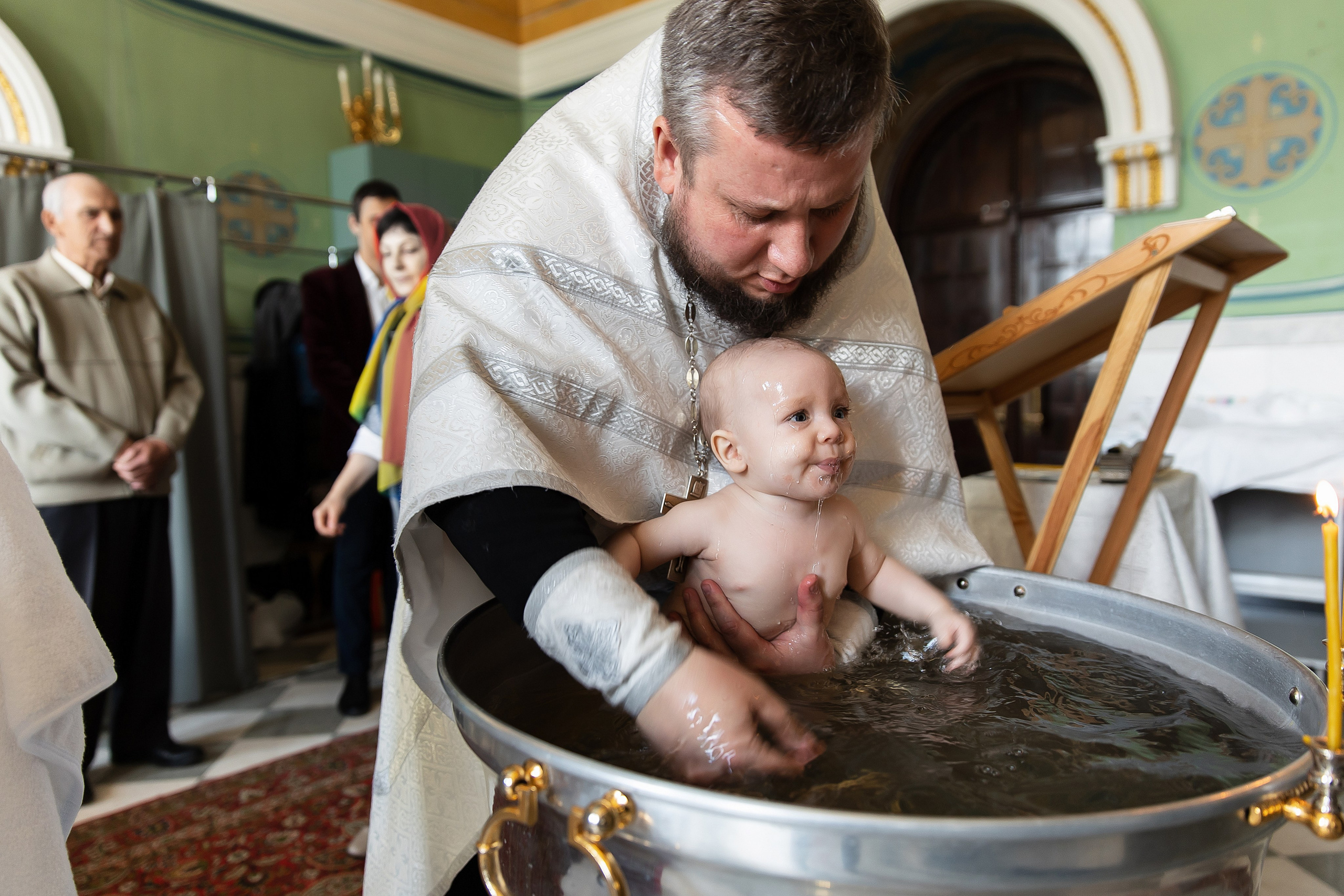 Крещение. Свадебный и семейный фотограф у Уфе Евгения Сазонова