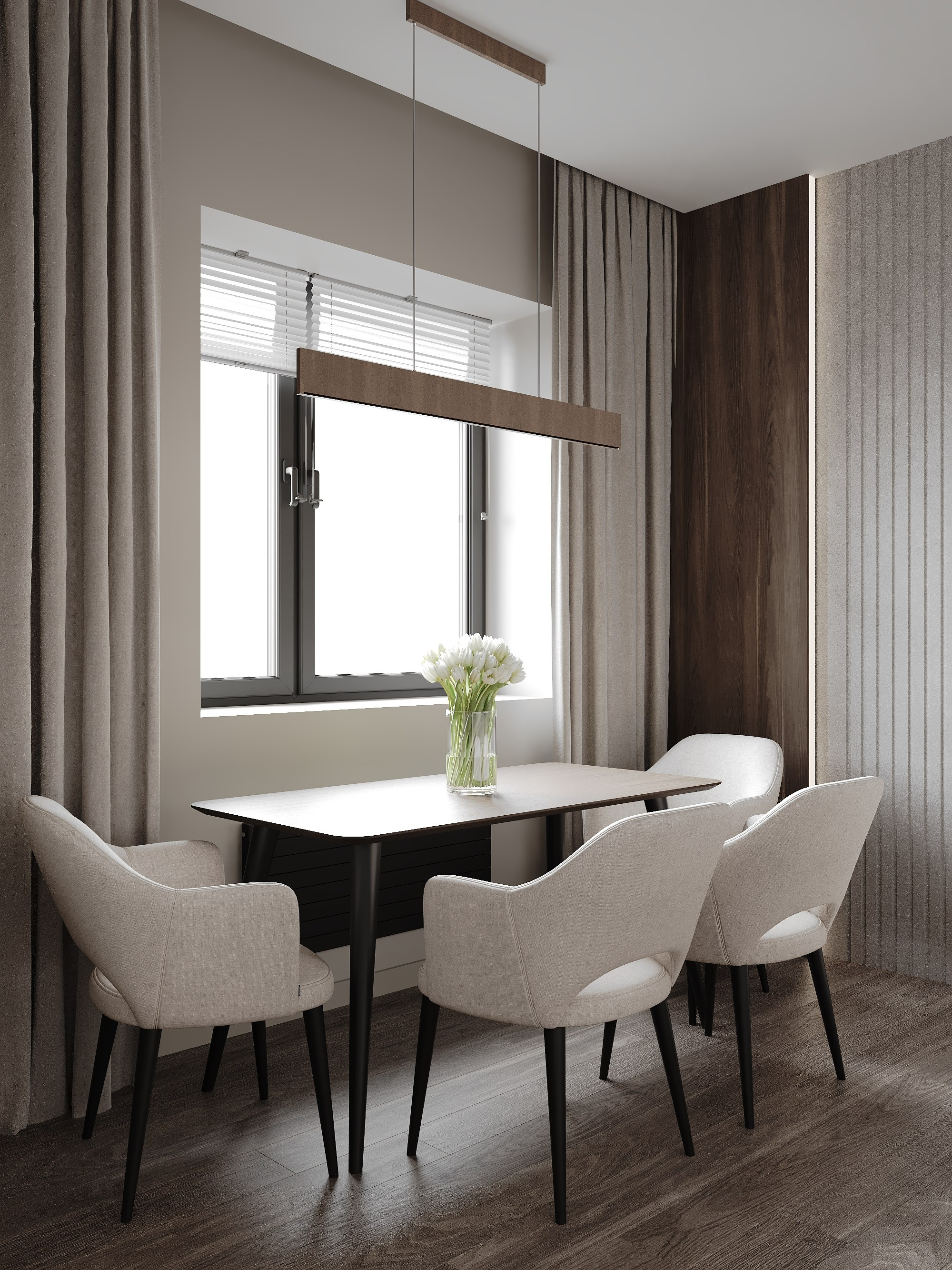 Ул. Милашенкова 55 кв. м. Kod Interiors | Дизайнер интерьеров Кораблина Кристина