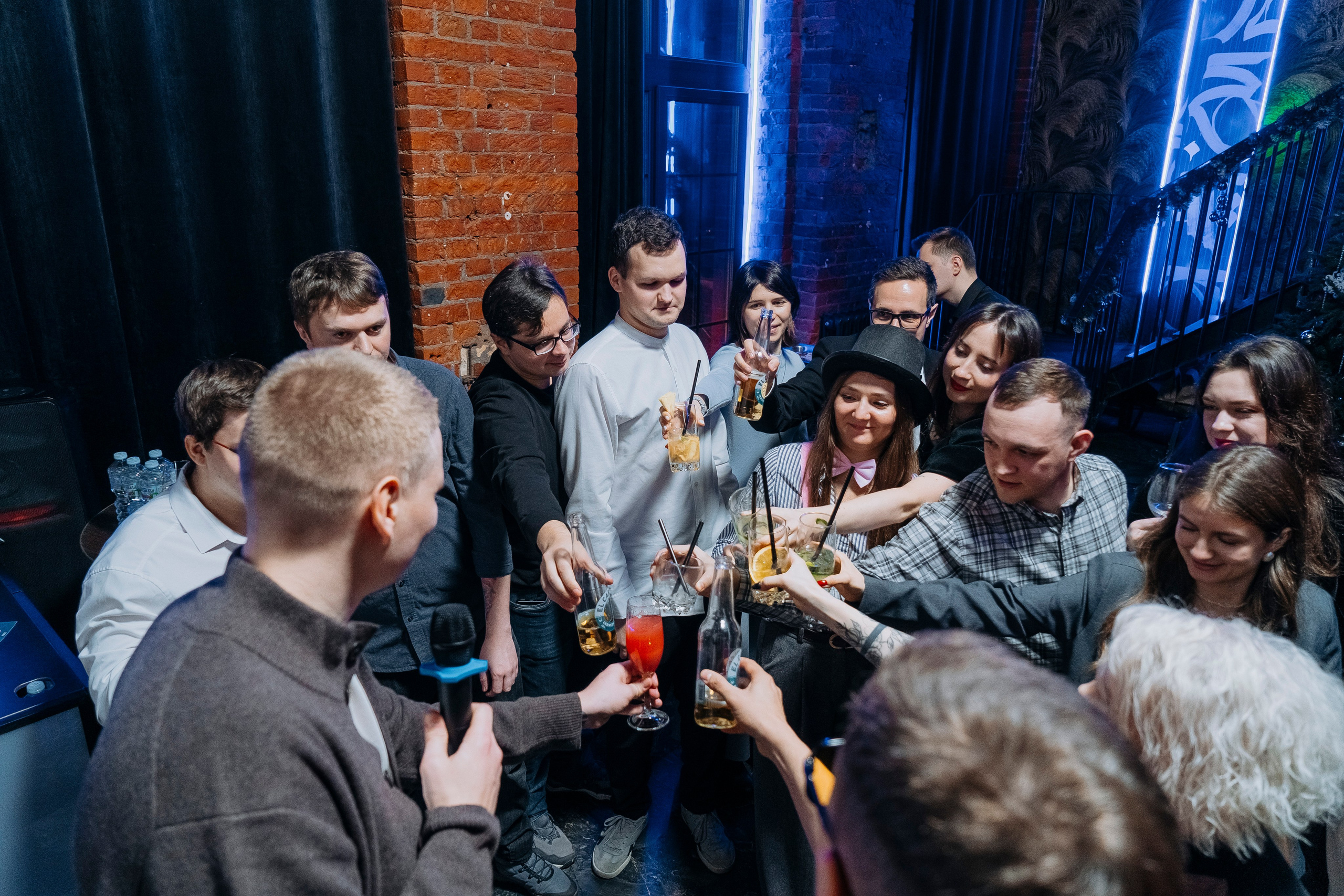 Корпоратив IT-компании. Профессиональный портретный фотограф в Москве Владимир Глаголев