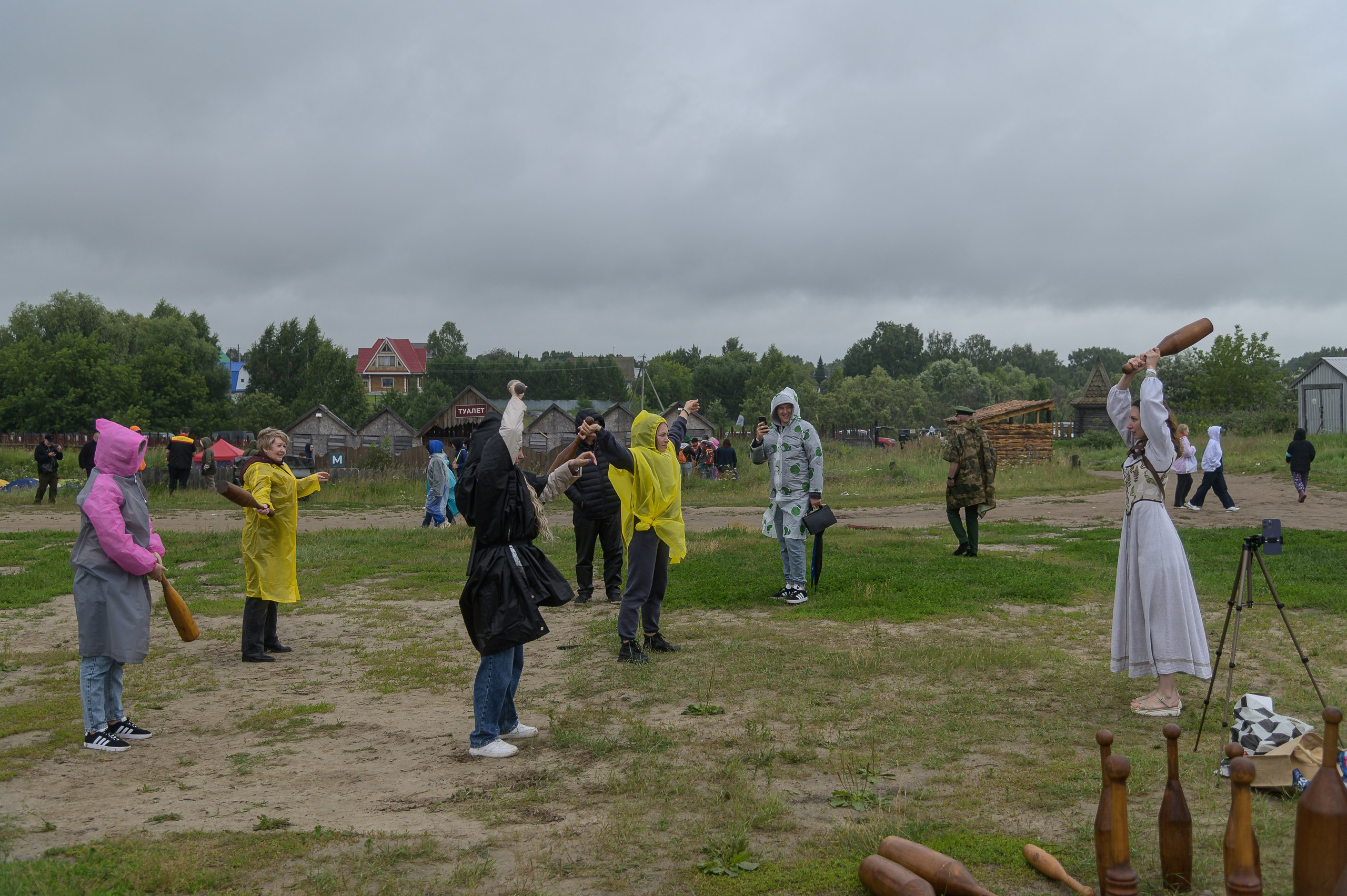 Мастер-класс сообщества «Думай булавой» на XVI фестивале исторической реконструкции «Абалакское поле», 2025 г. Фотограф в Тюмени Александр Григоров