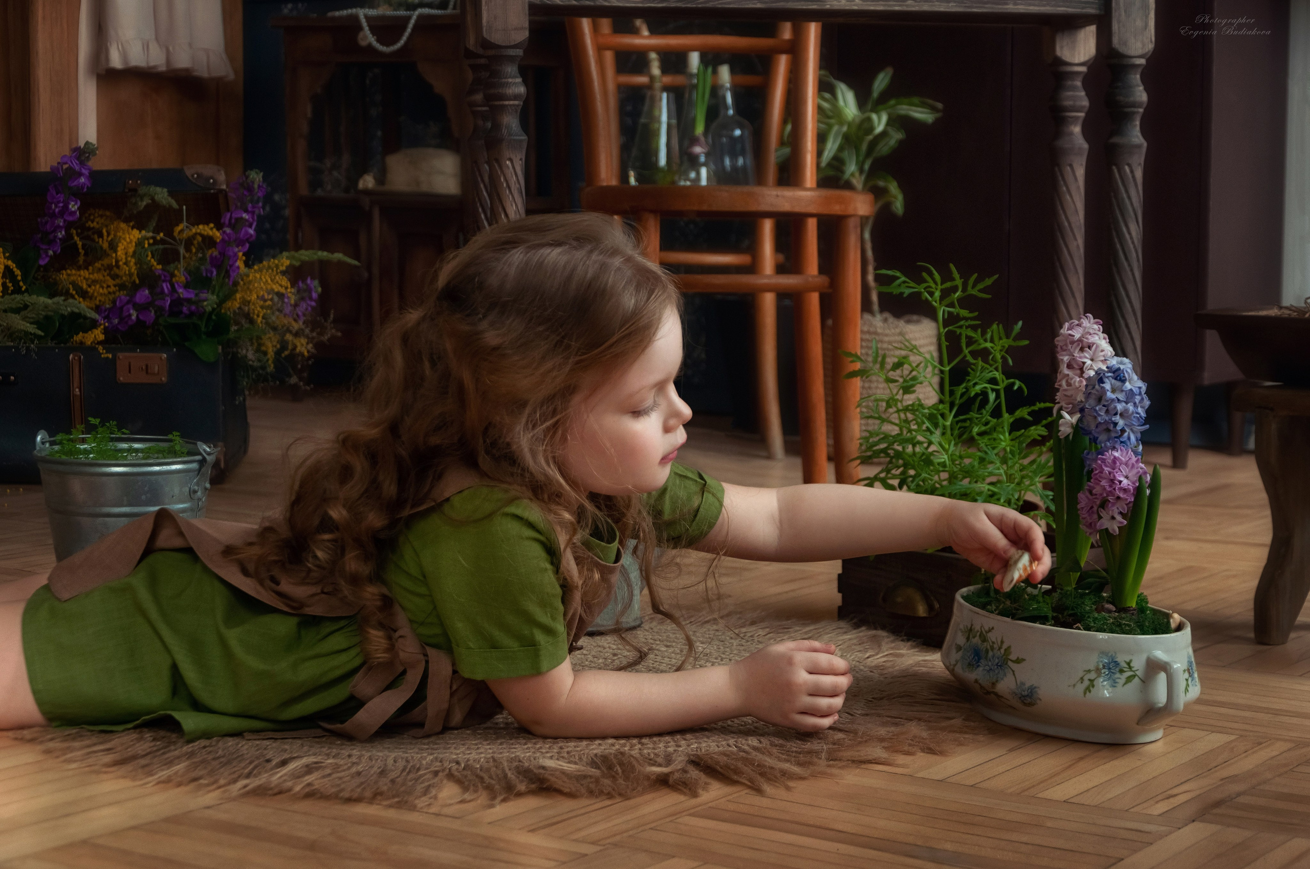 Детский портрет. Фотохудожник и фоторежиссёр Евгения Будякова