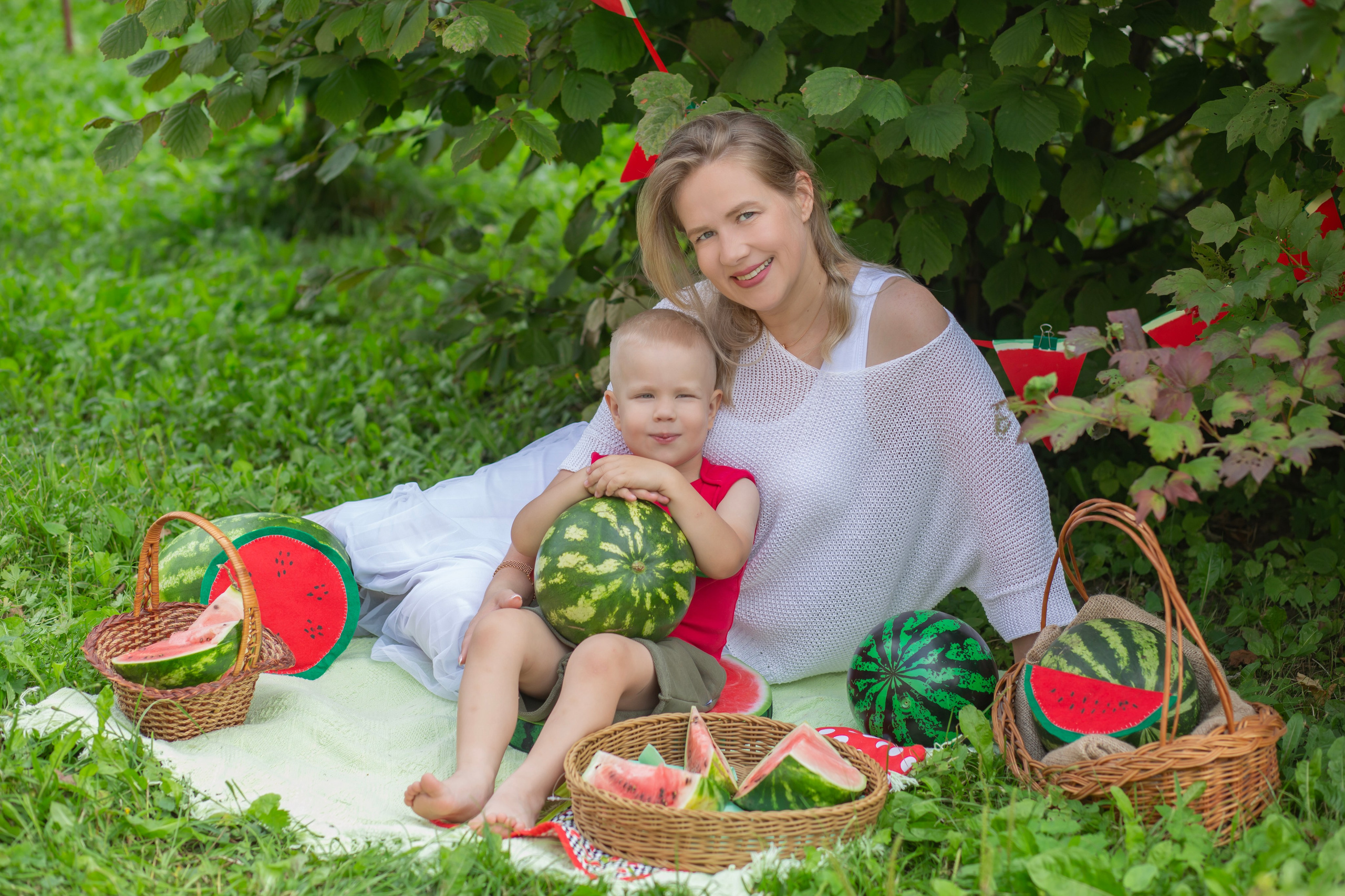 Арбузный фотодень в Жк Красногорский. Семейный и детский фотограф в Москве и МО — Александра