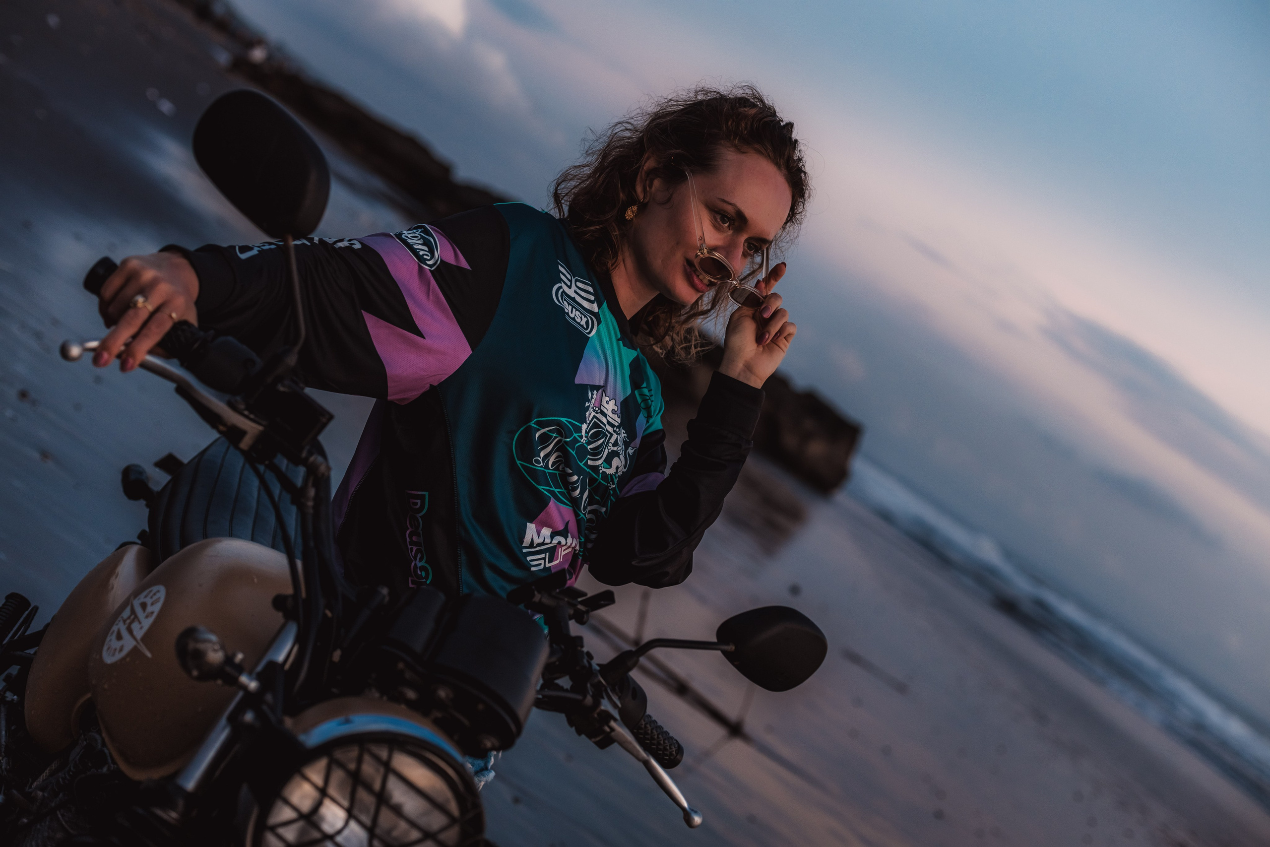 Moto babe. Mariam Bagdasaryan