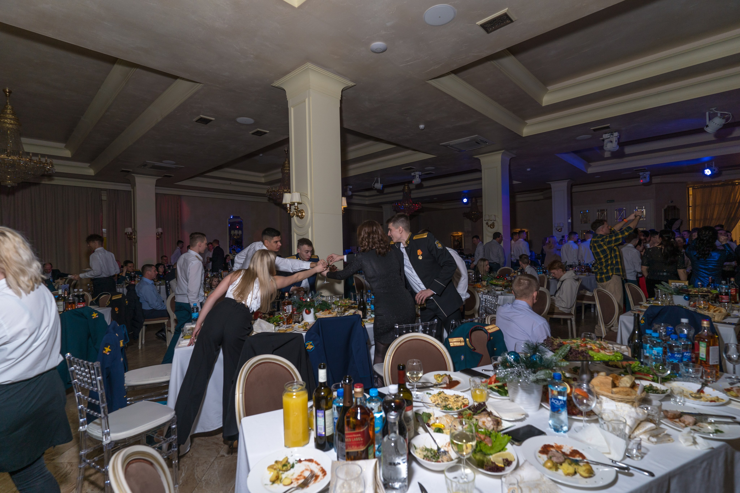 Фотосъемка выпуска военной академии и вручение дипломов