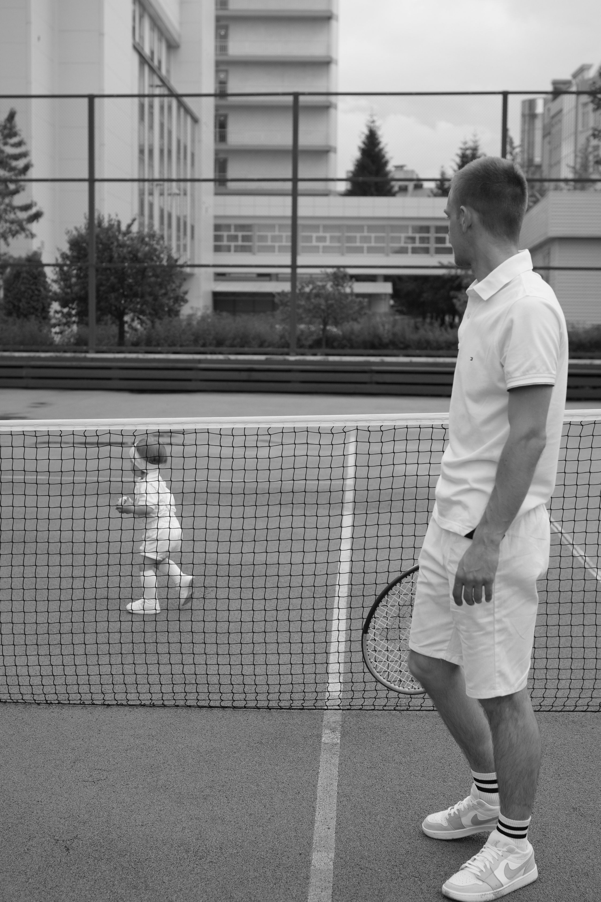 Теннис с семьей. Свадебный и семейный фотограф Афанасьева Анна в Кисловодске