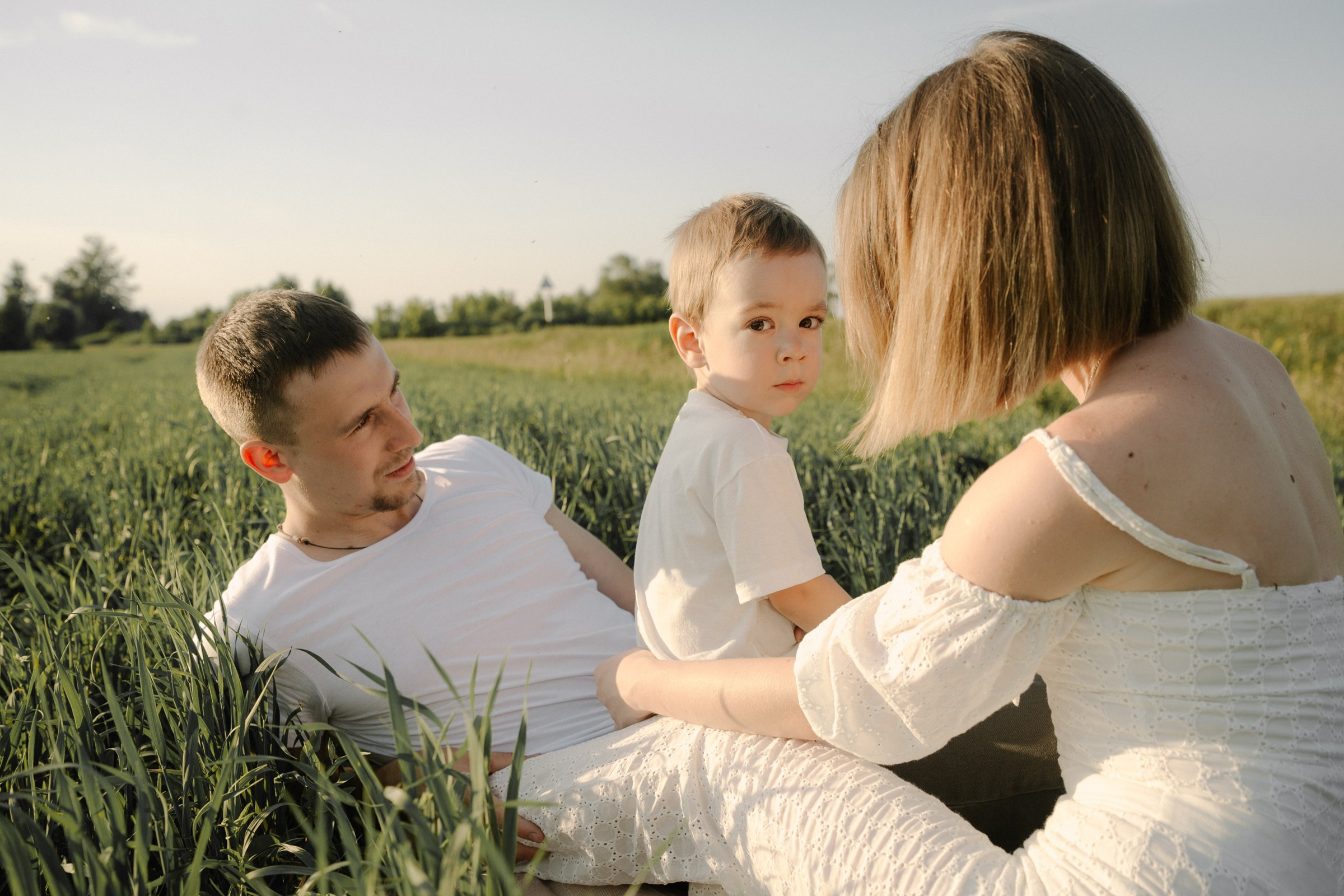 Виталя, Аня и Мирон. Фотограф Любовь Щербинина