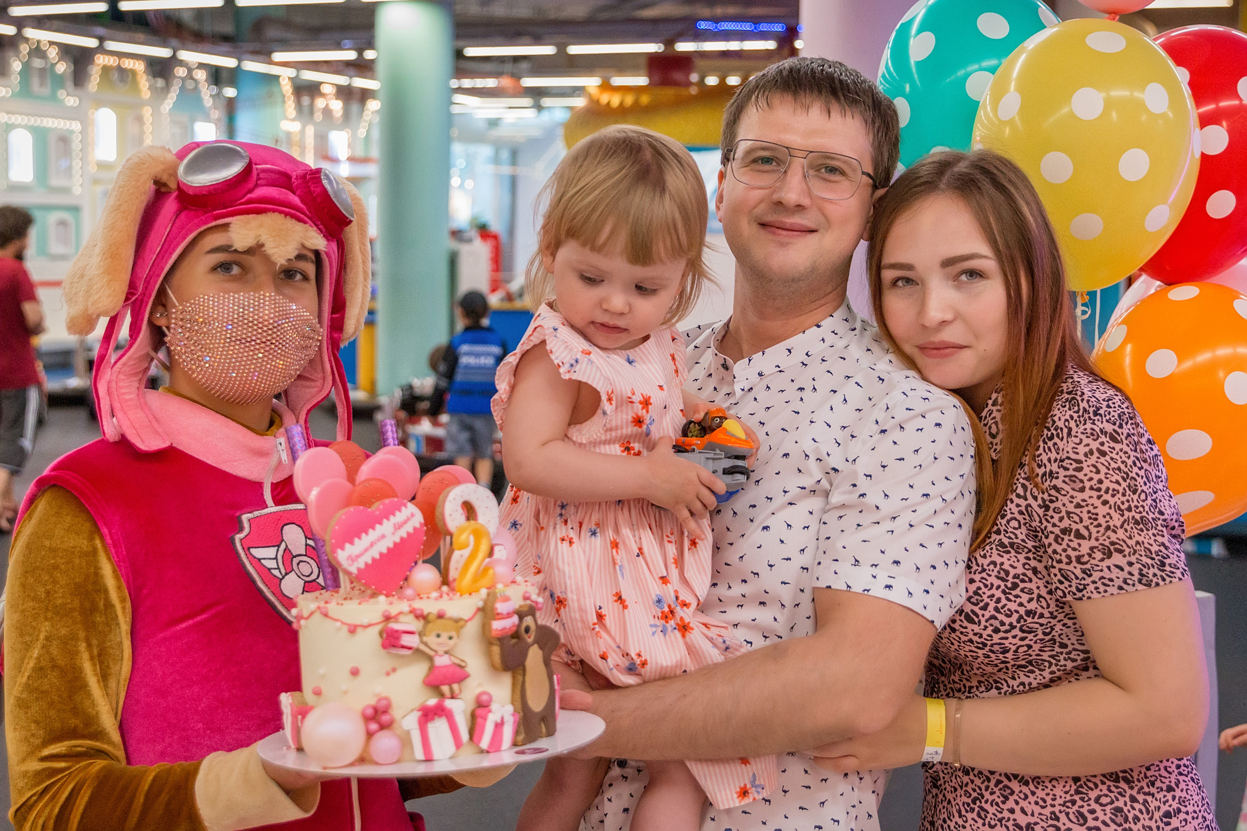 День Рождение Милочки. Семейный и детский фотограф в Москве Екатерина Лебедева