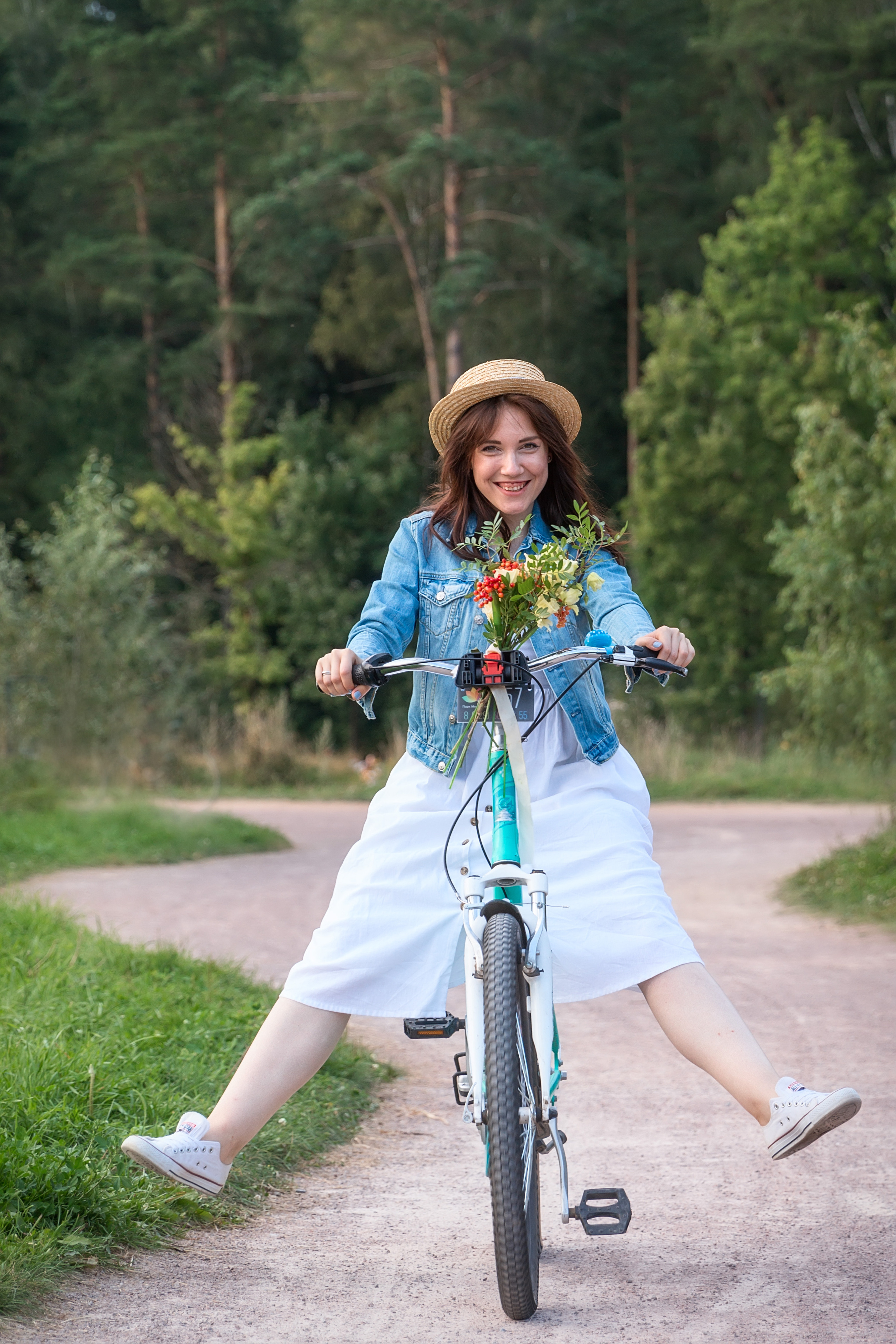Велопрогулка. Семейный и детский фотограф в Москве Екатерина Лебедева