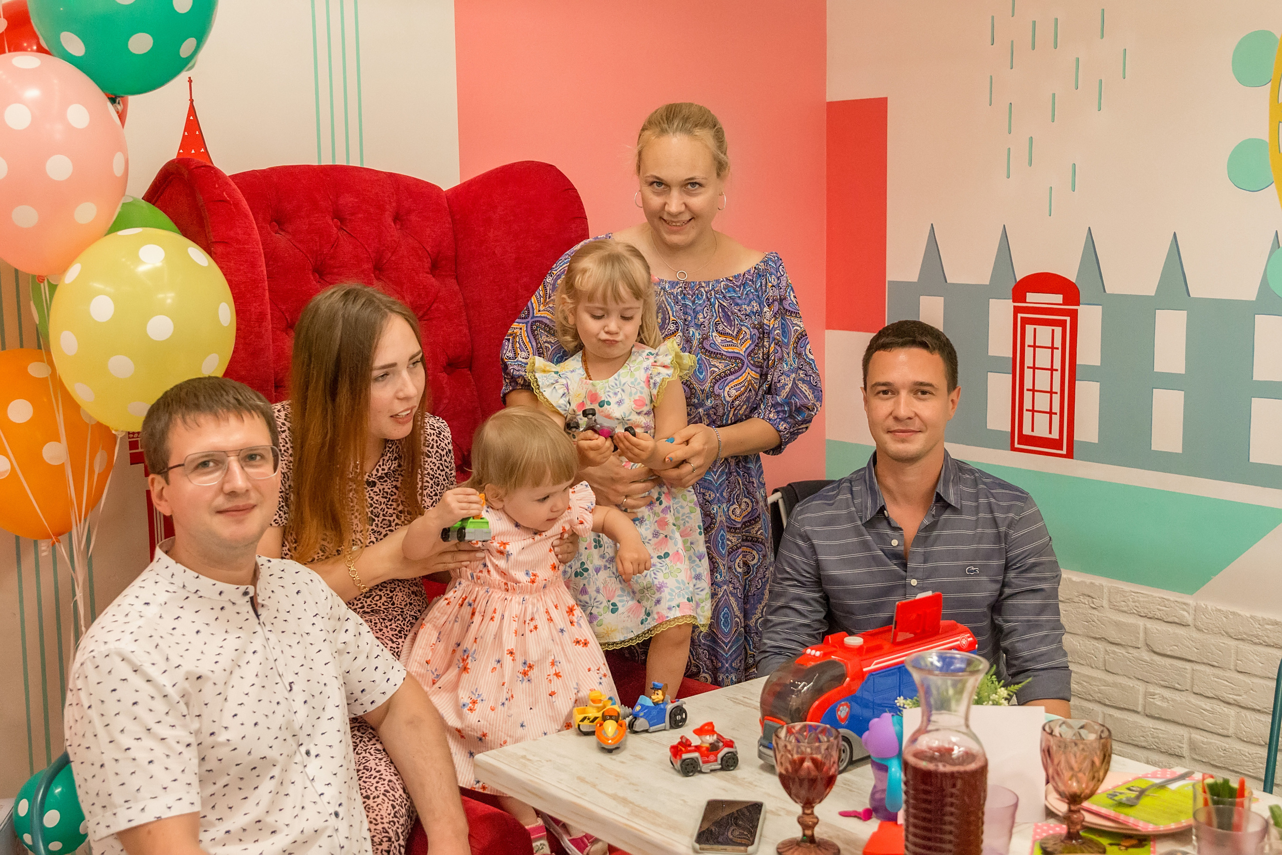 День Рождение Милочки. Семейный и детский фотограф в Москве Екатерина Лебедева