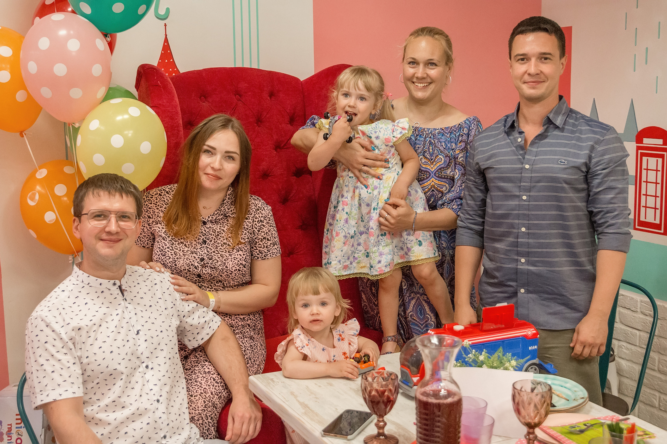 День Рождение Милочки. Семейный и детский фотограф в Москве Екатерина Лебедева