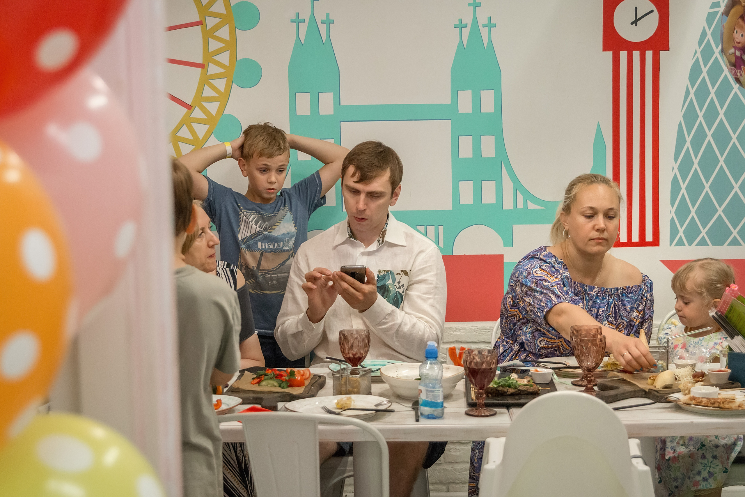 День Рождение Милочки. Семейный и детский фотограф в Москве Екатерина Лебедева