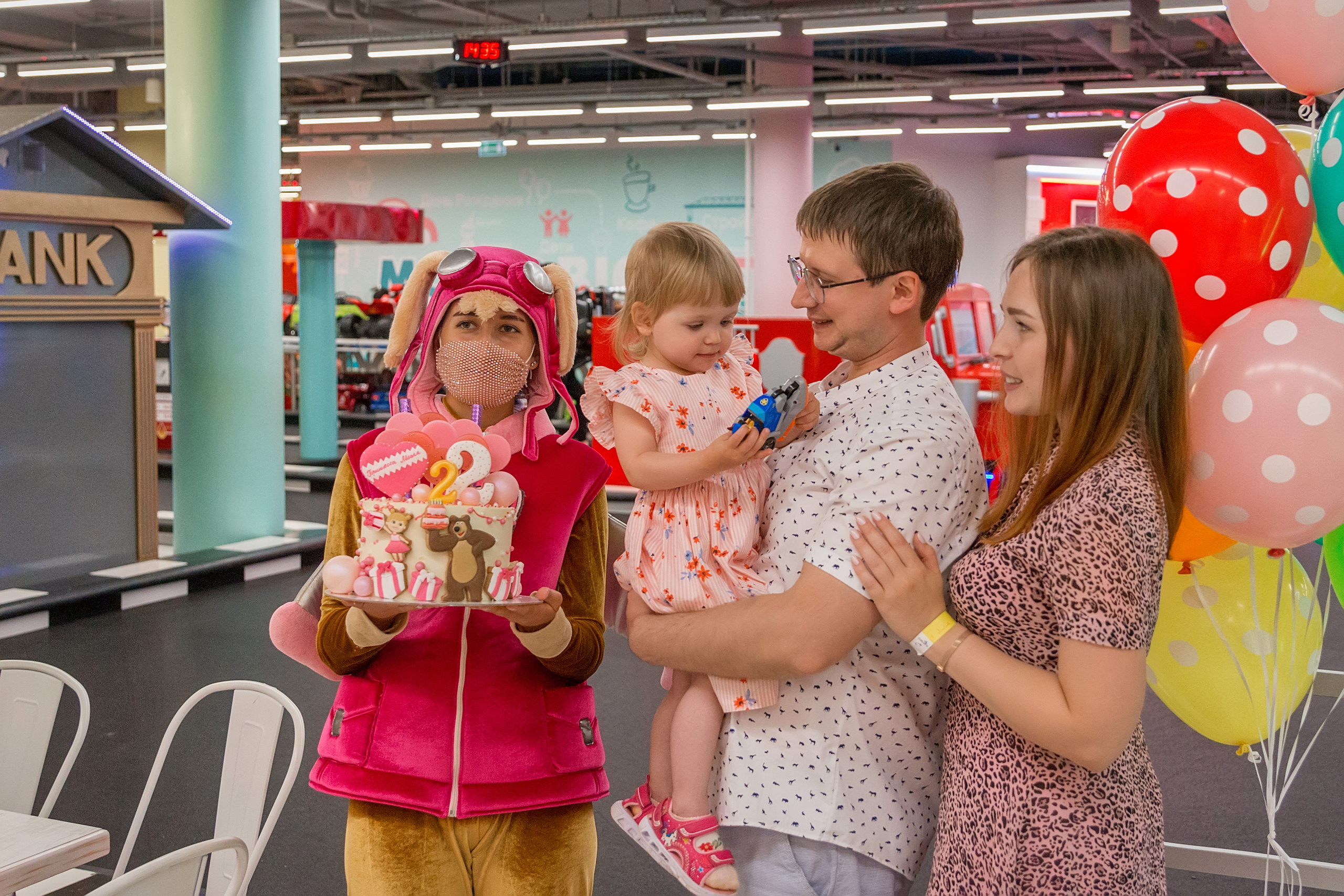 День Рождение Милочки. Семейный и детский фотограф в Москве Екатерина Лебедева