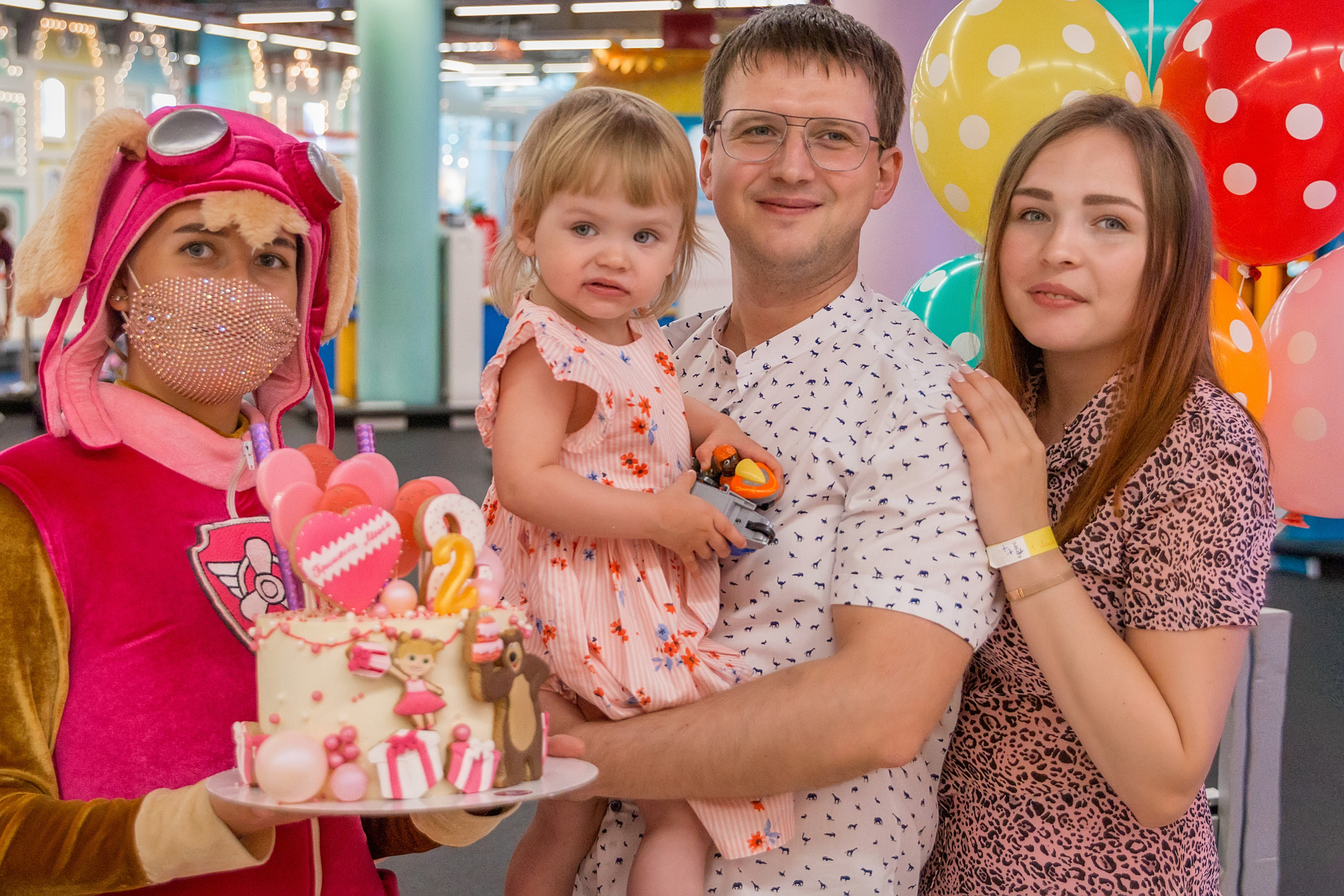 День Рождение Милочки. Семейный и детский фотограф в Москве Екатерина Лебедева