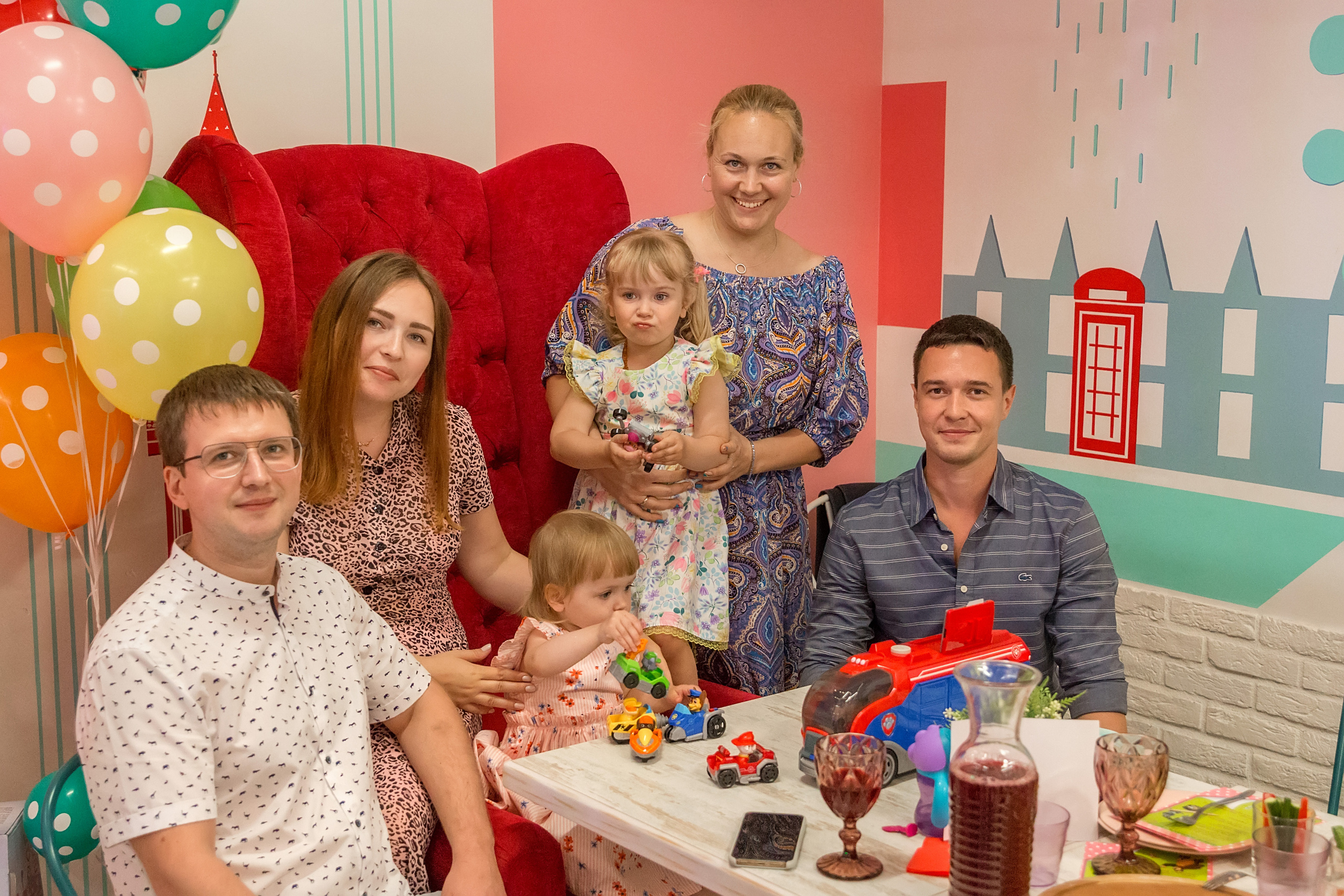 День Рождение Милочки. Семейный и детский фотограф в Москве Екатерина Лебедева