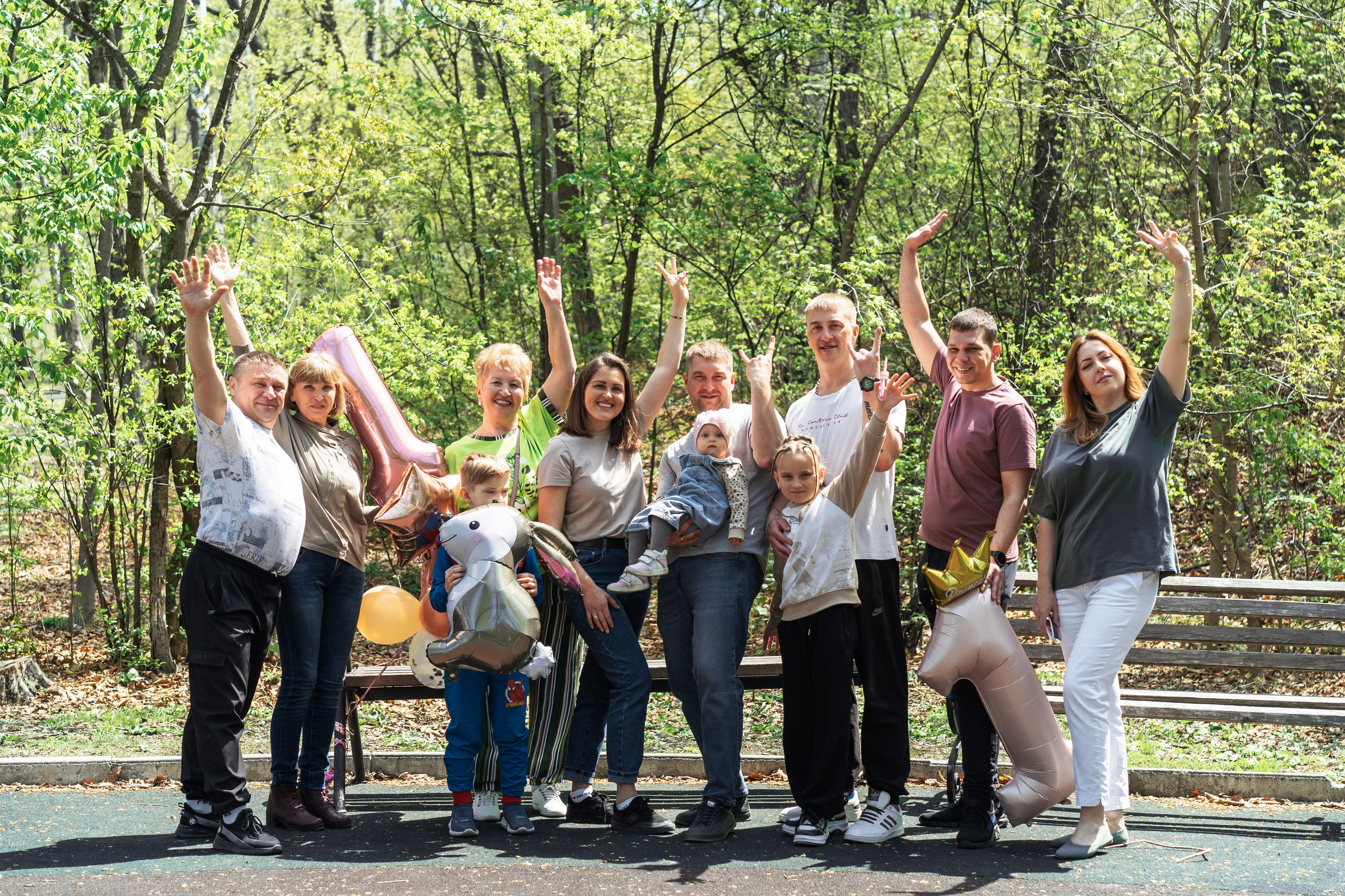 День рождения в парке. Семейный и детский фотограф во Владивостоке Мария Гой