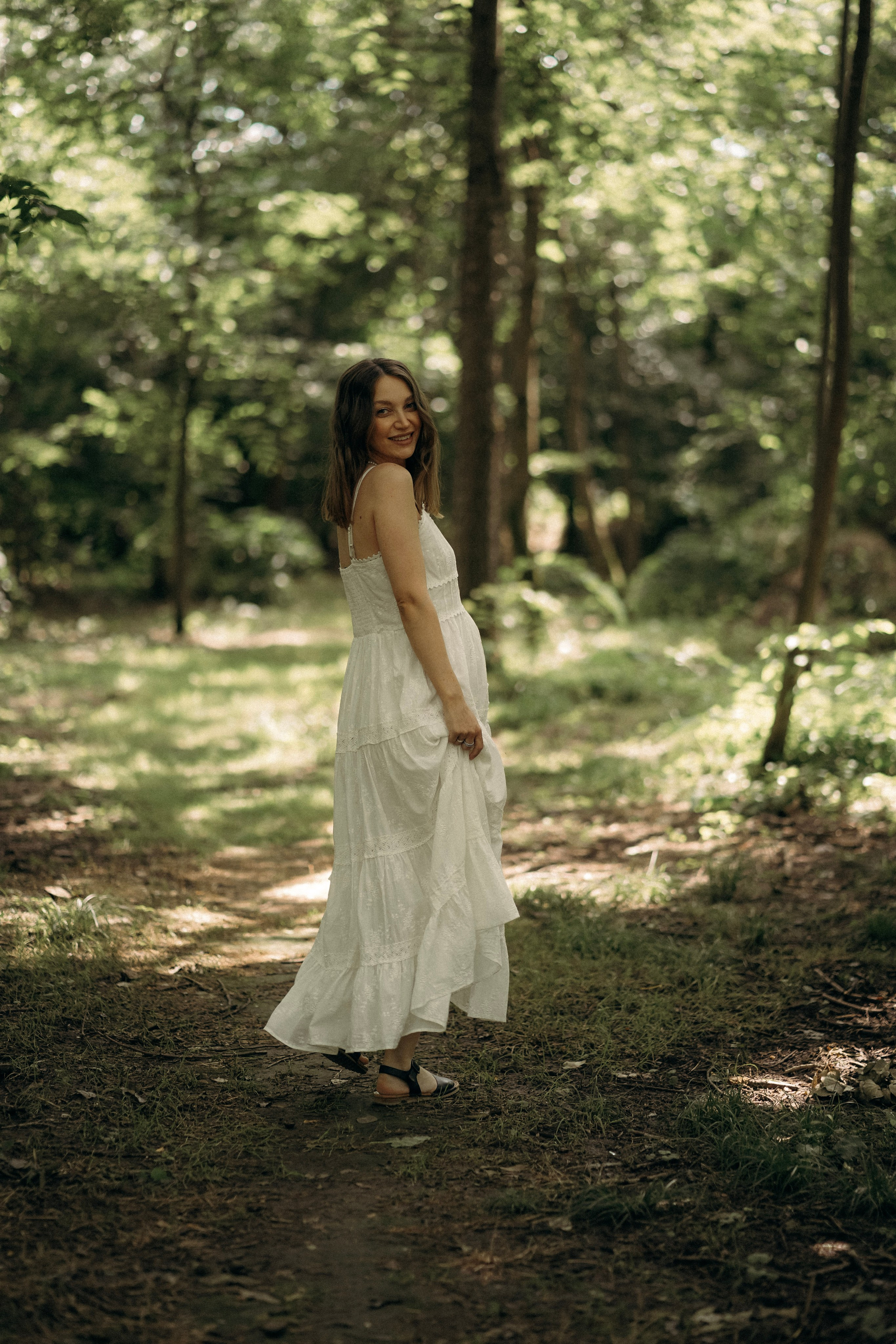 Фотосессия беременности на природе. Фотограф с психологическим образованием