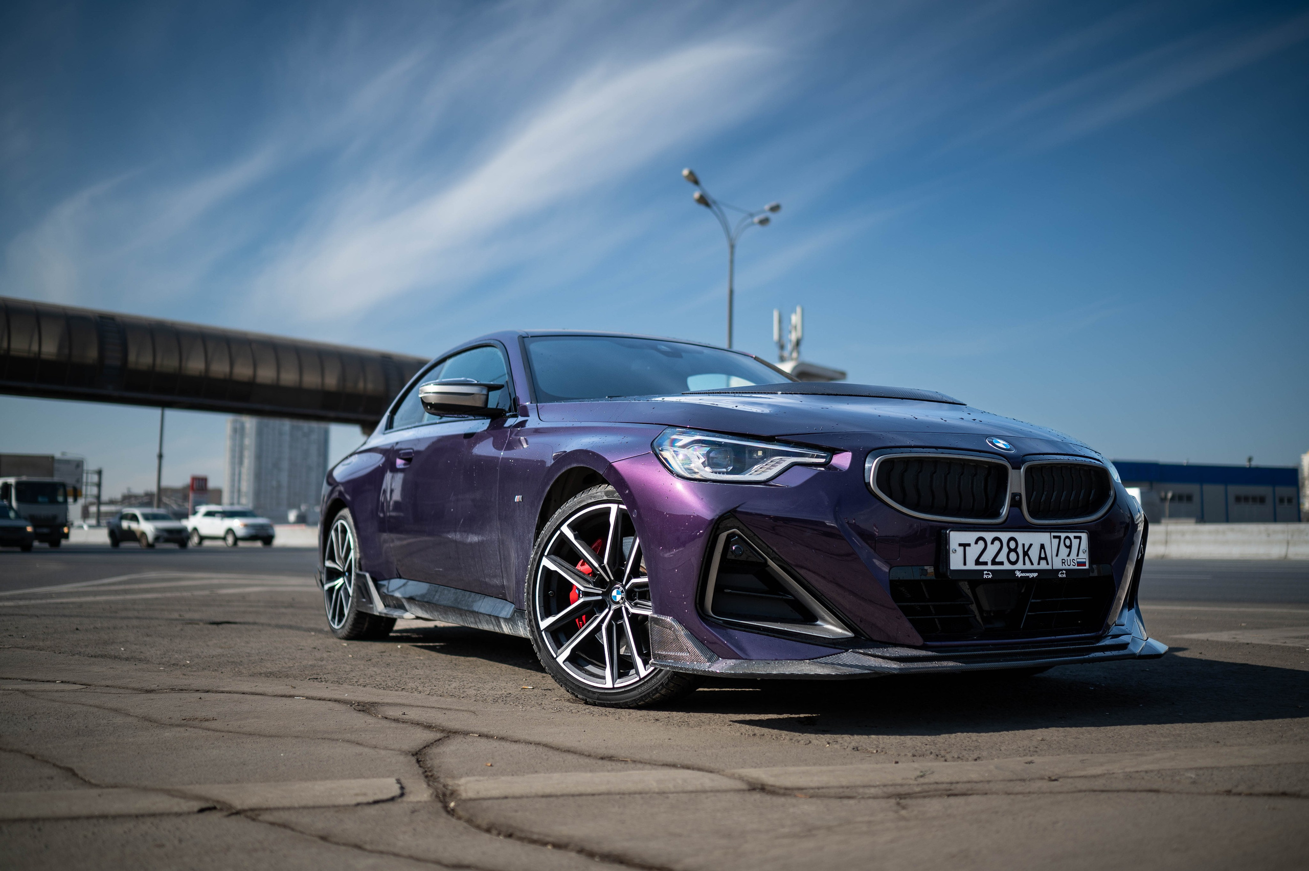 BMW m240i G42. Автомобильный фотограф в Москве — Сидоров Дмитрий