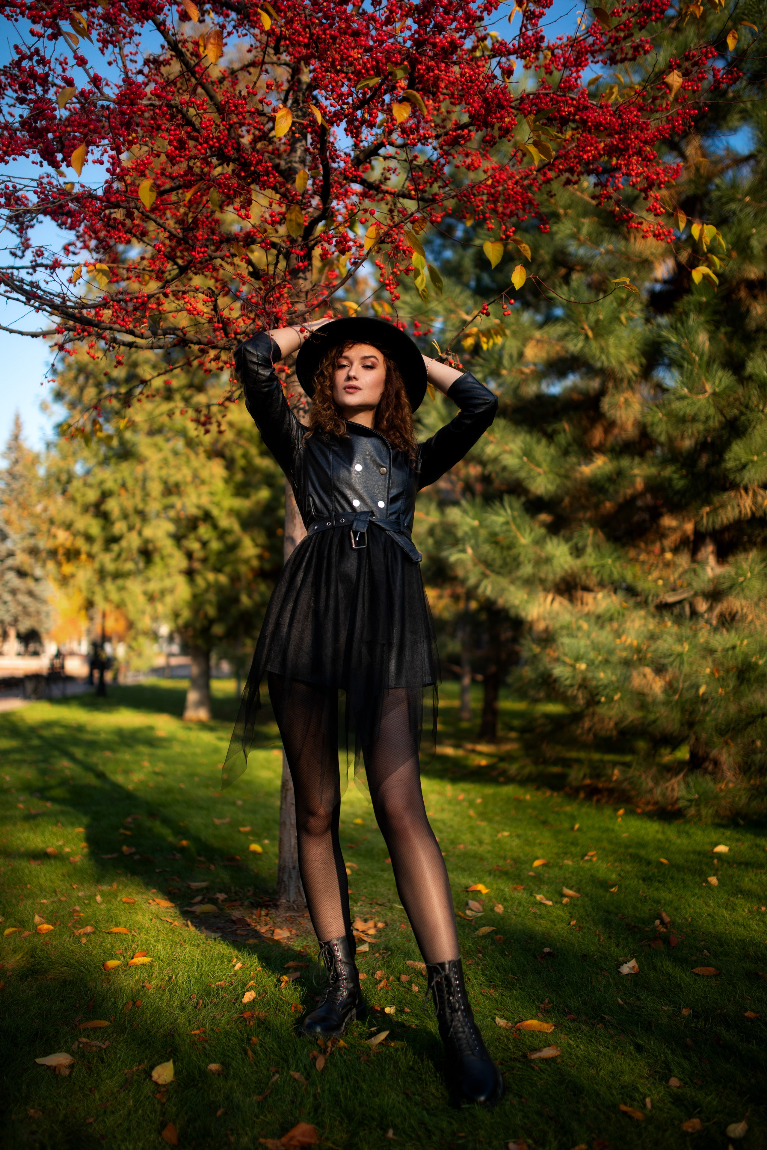 Осенняя фотосъемка в парке с Анастасией в формате для «себя»