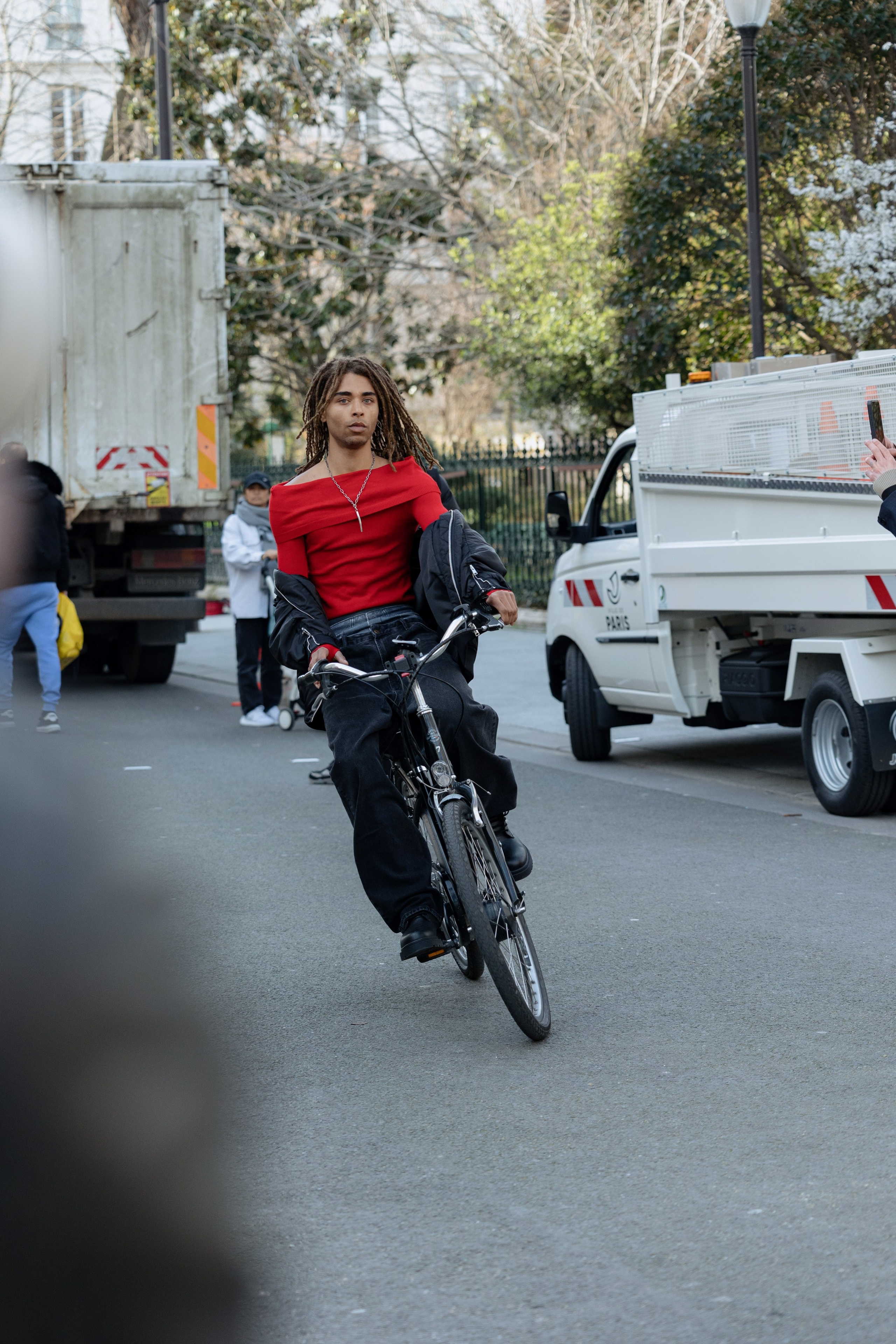 COURREGES PFW WOMENSWEAR FALL-WINTER 24/25. Photographer in Milan Ivan Goncharov